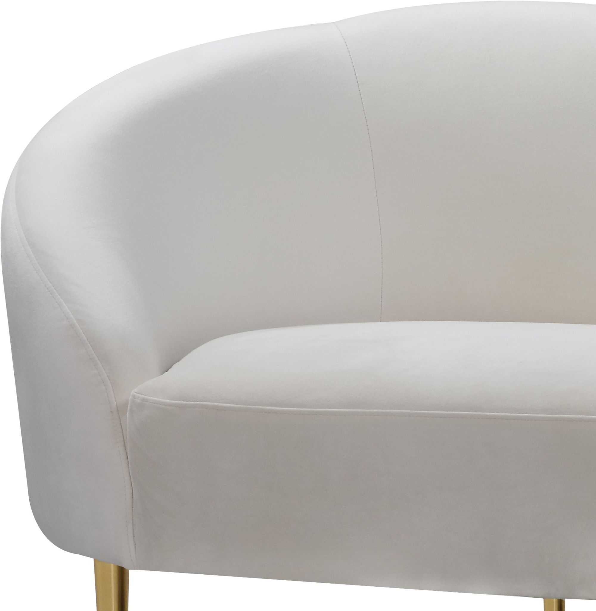 Ritz Velvet Loveseat