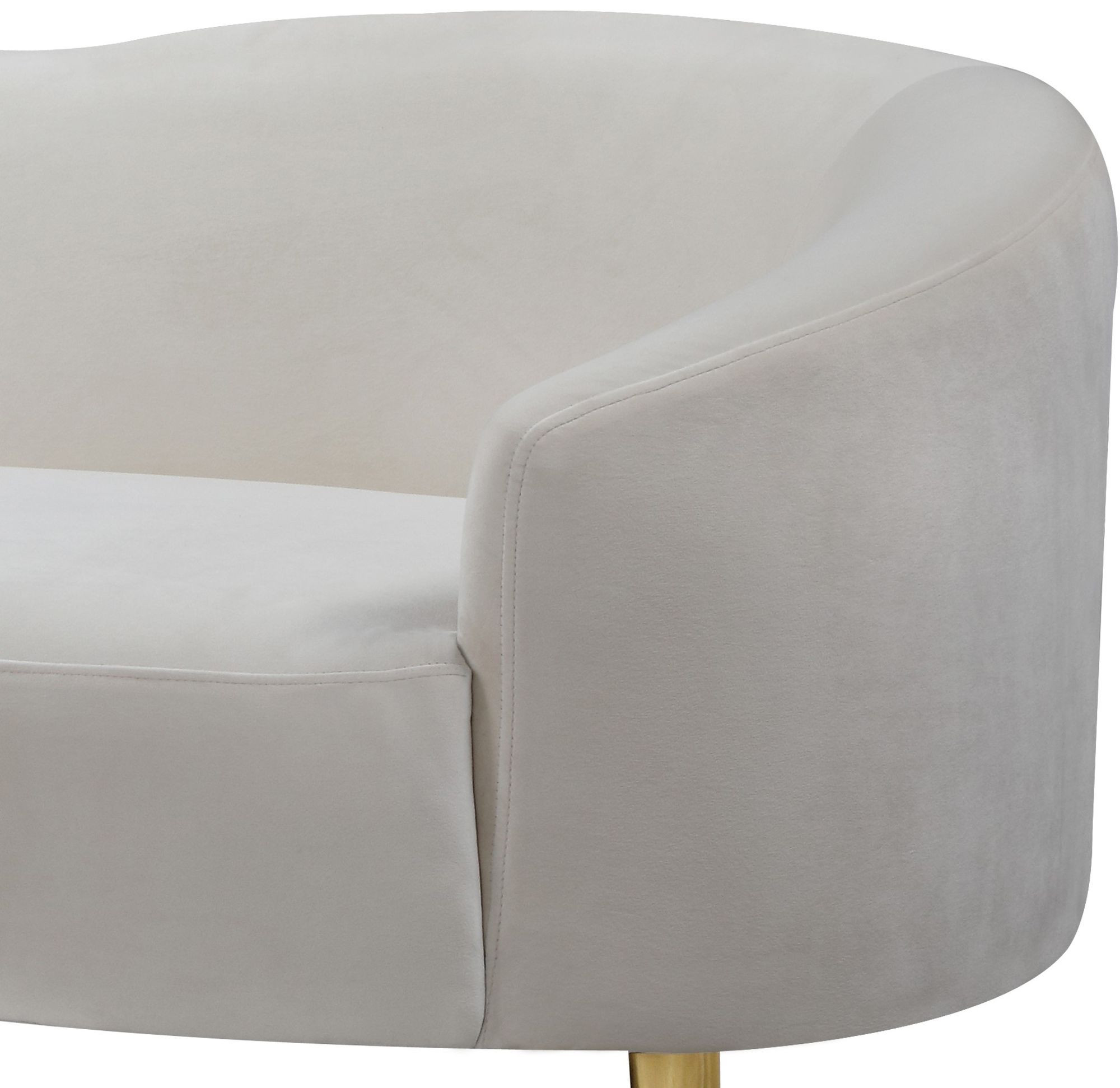 Ritz Velvet Loveseat