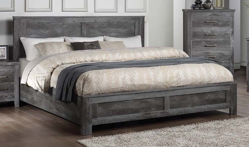Vidalia Wood Panel Bed