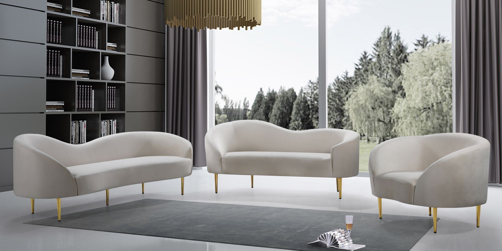 Ritz Velvet Chair