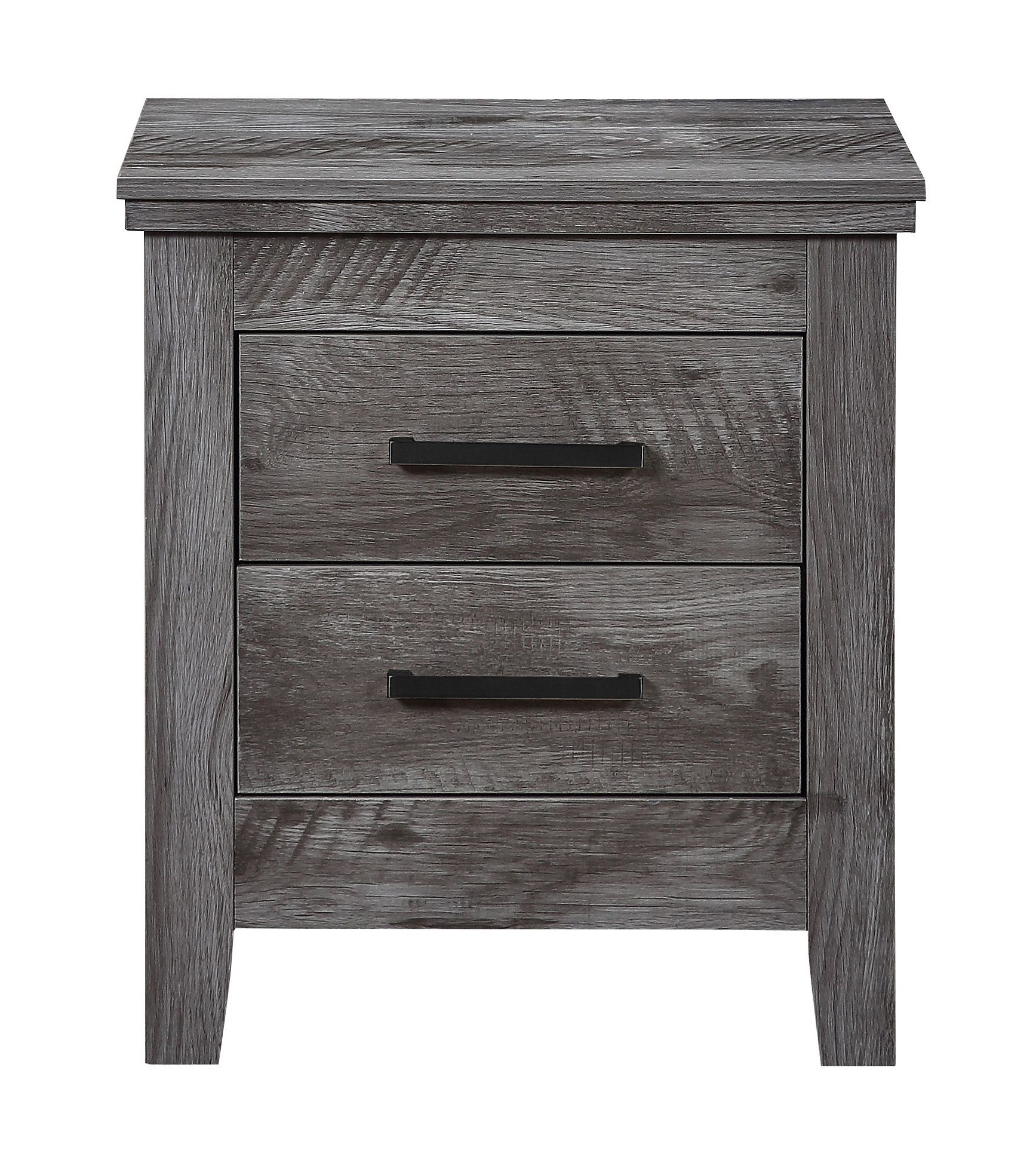 Vidalia Wood Nightstand w/2 Drawers