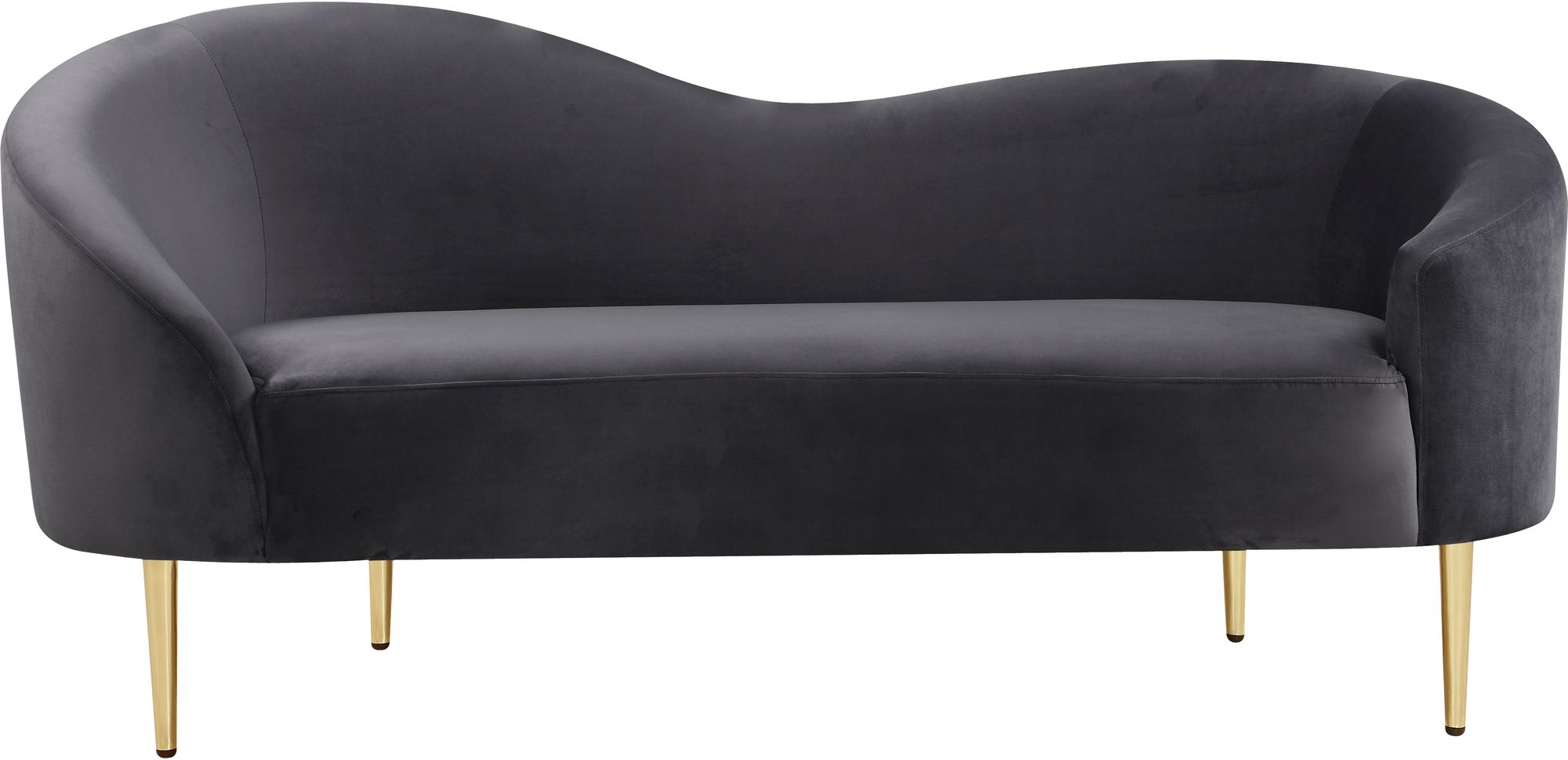 Ritz Velvet Loveseat