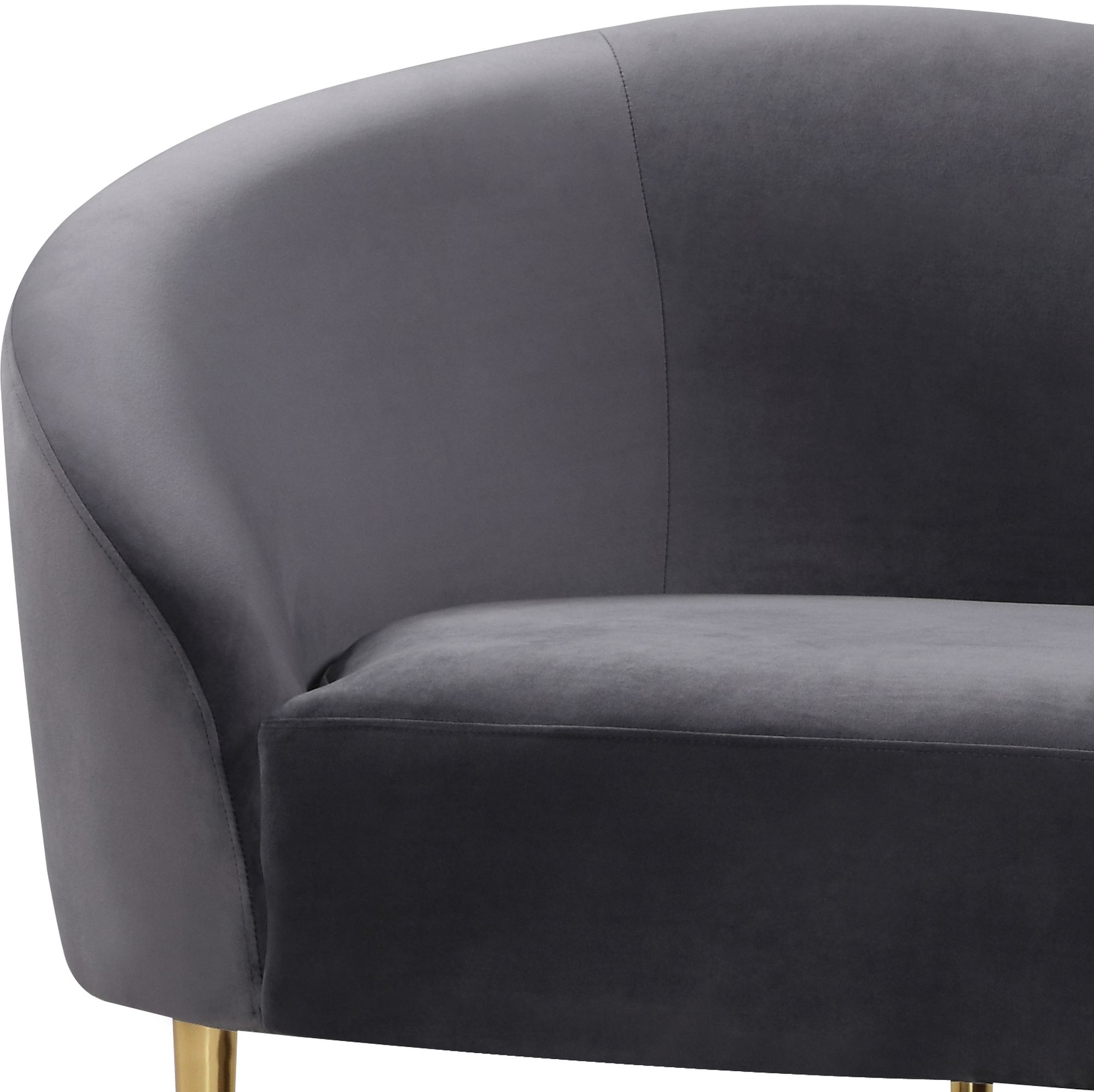 Ritz Velvet Loveseat