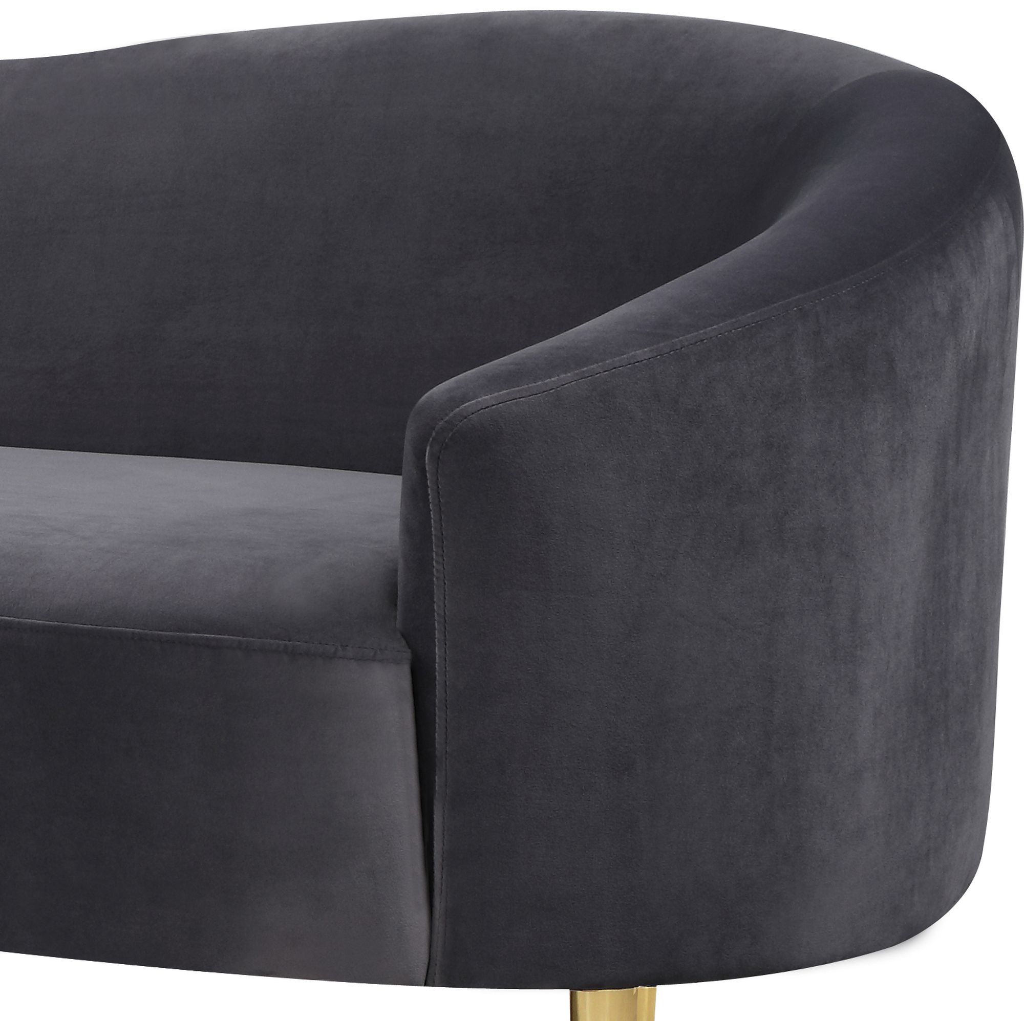 Ritz Velvet Loveseat