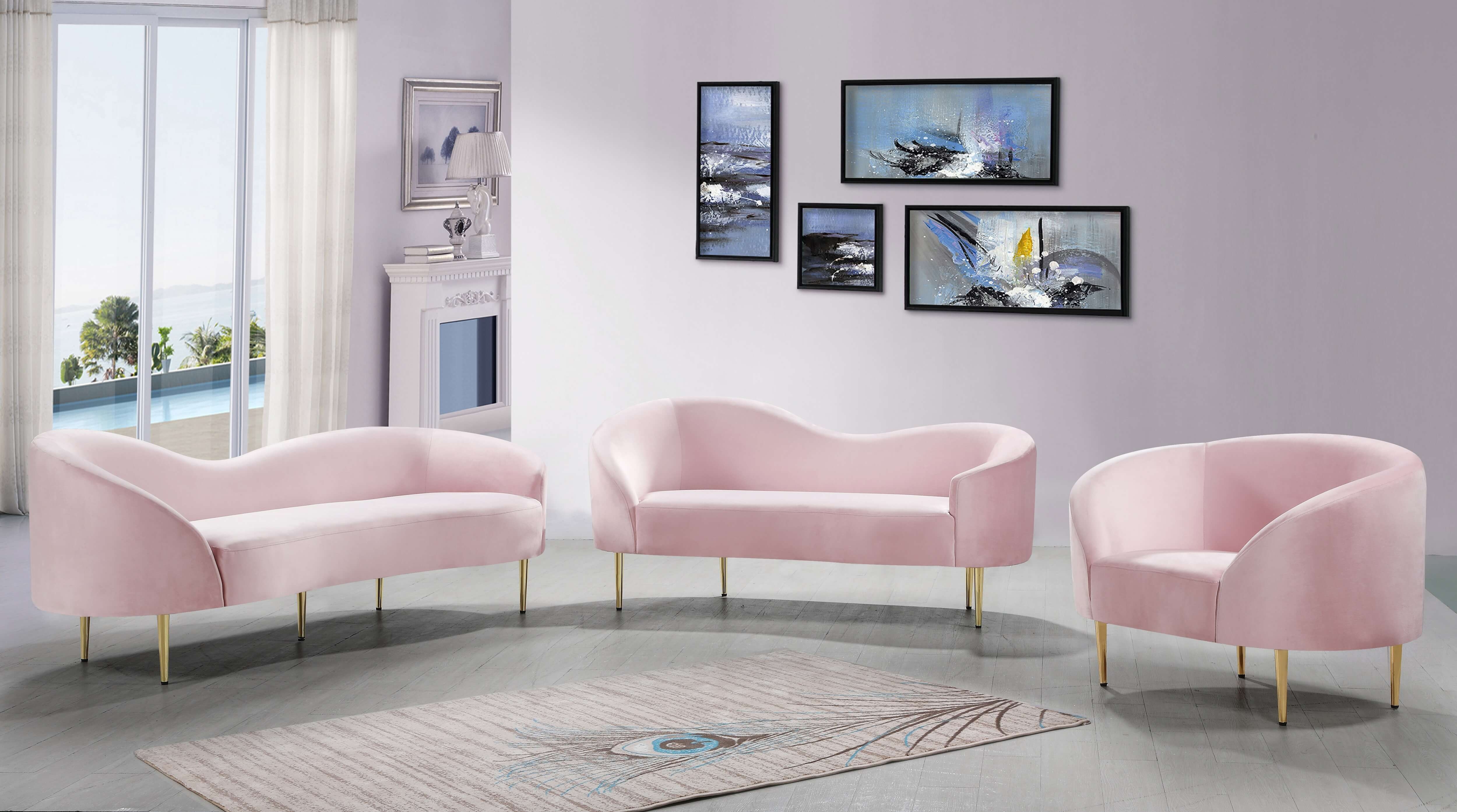Ritz Velvet Sofa