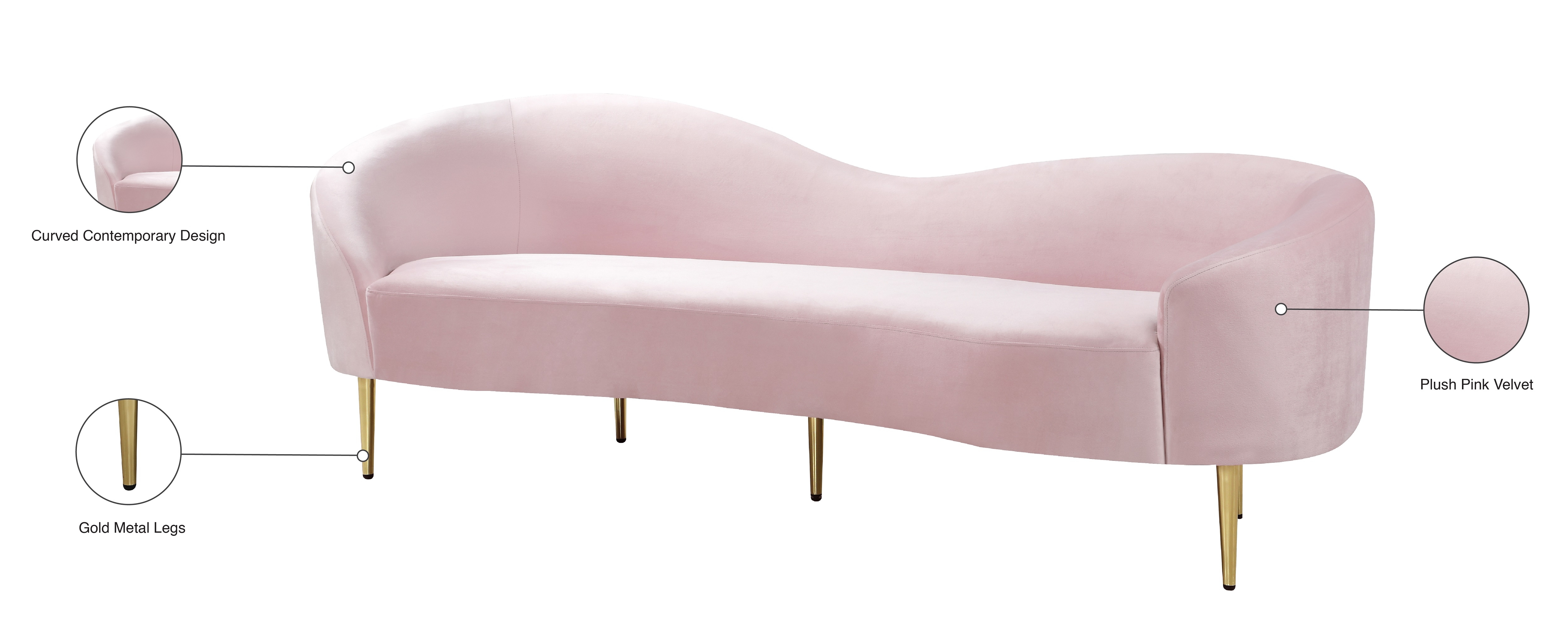 Ritz Velvet Sofa