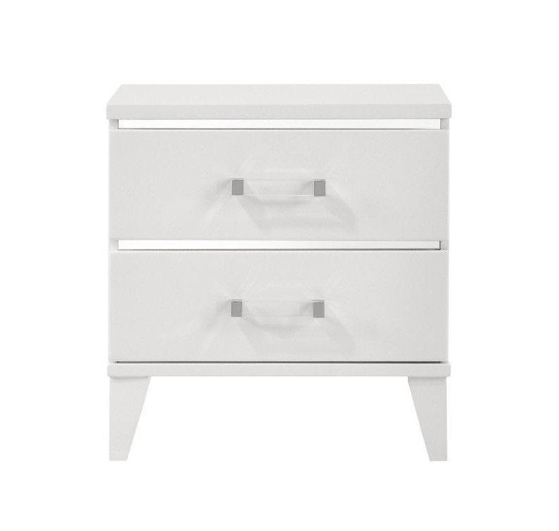 Chelsie Wood Nightstand w/2 Drawers