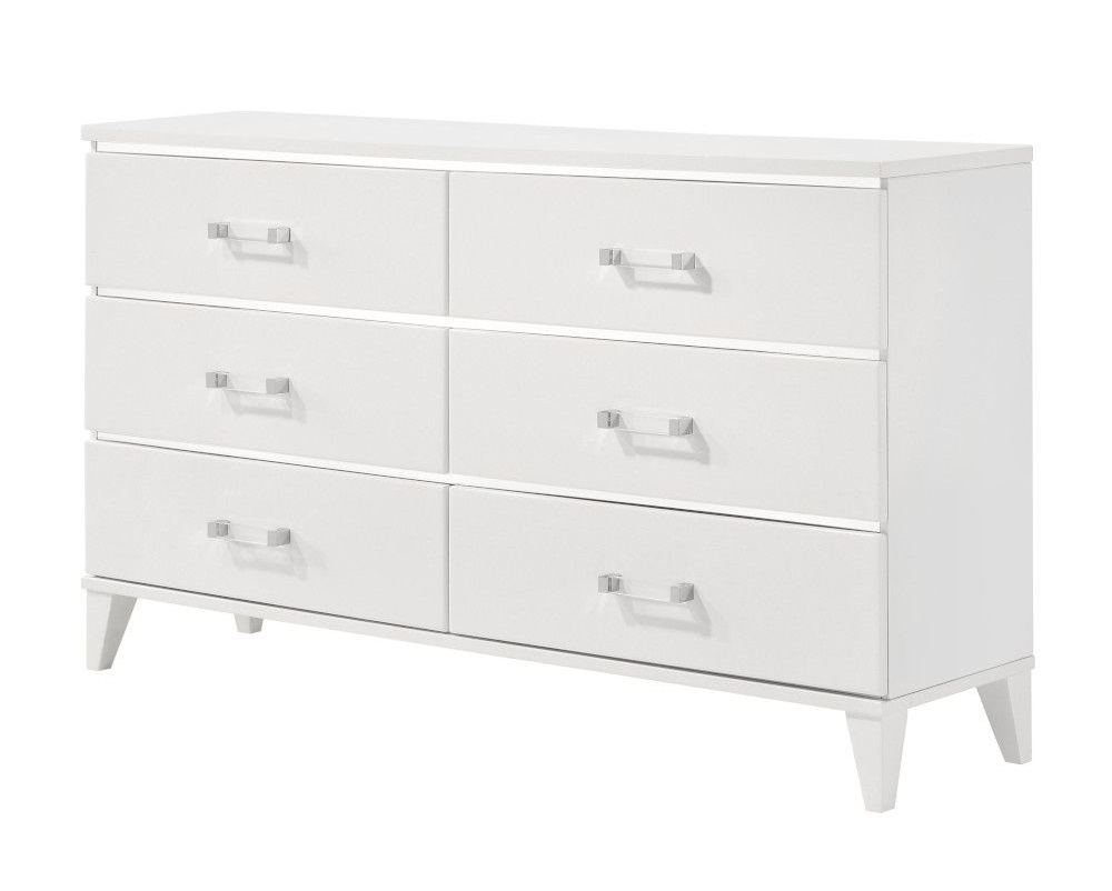 Chelsie Fabric/Wood Panel Bedroom Set