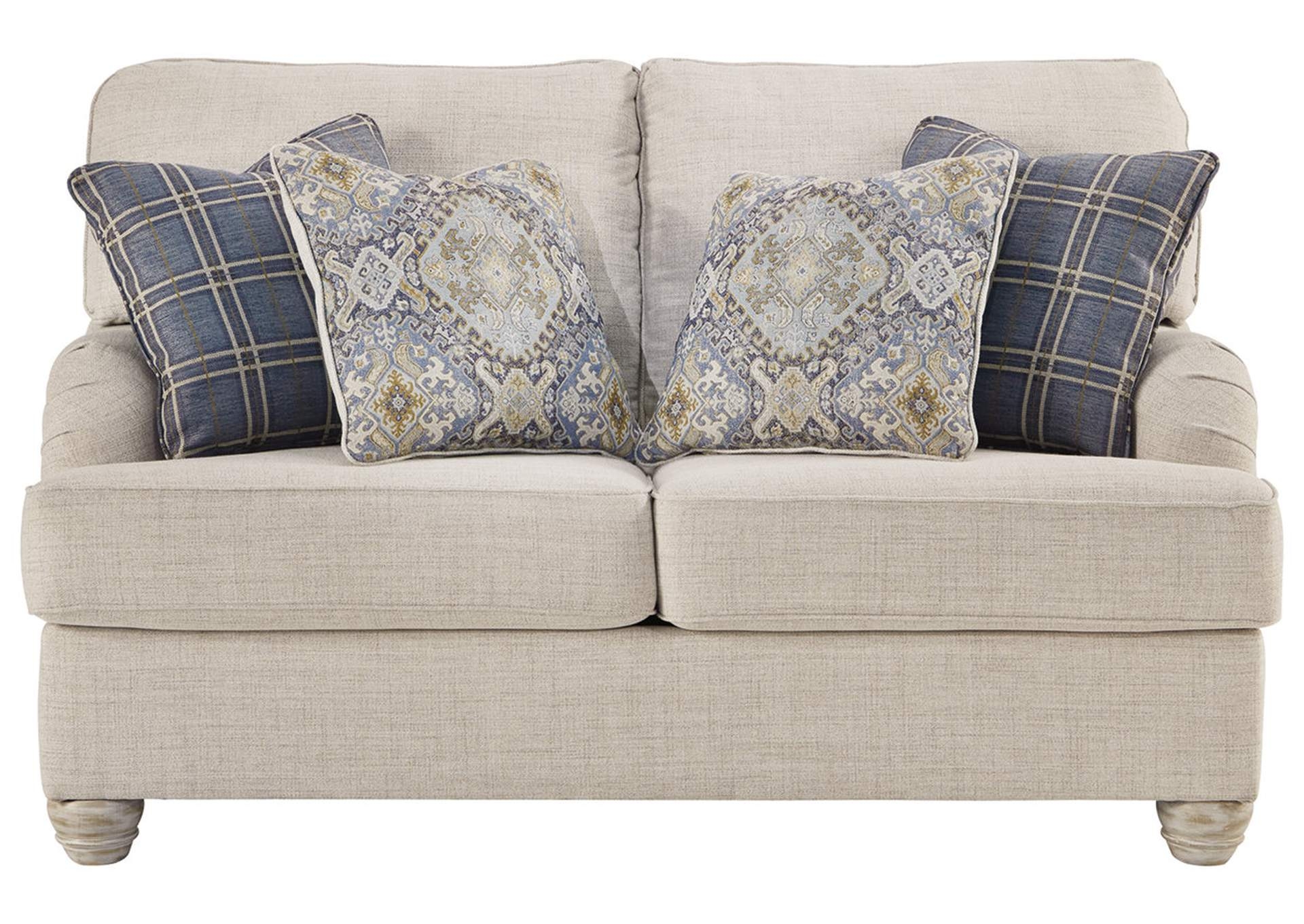 Traemore Linen Loveseat by Ashley Furniture