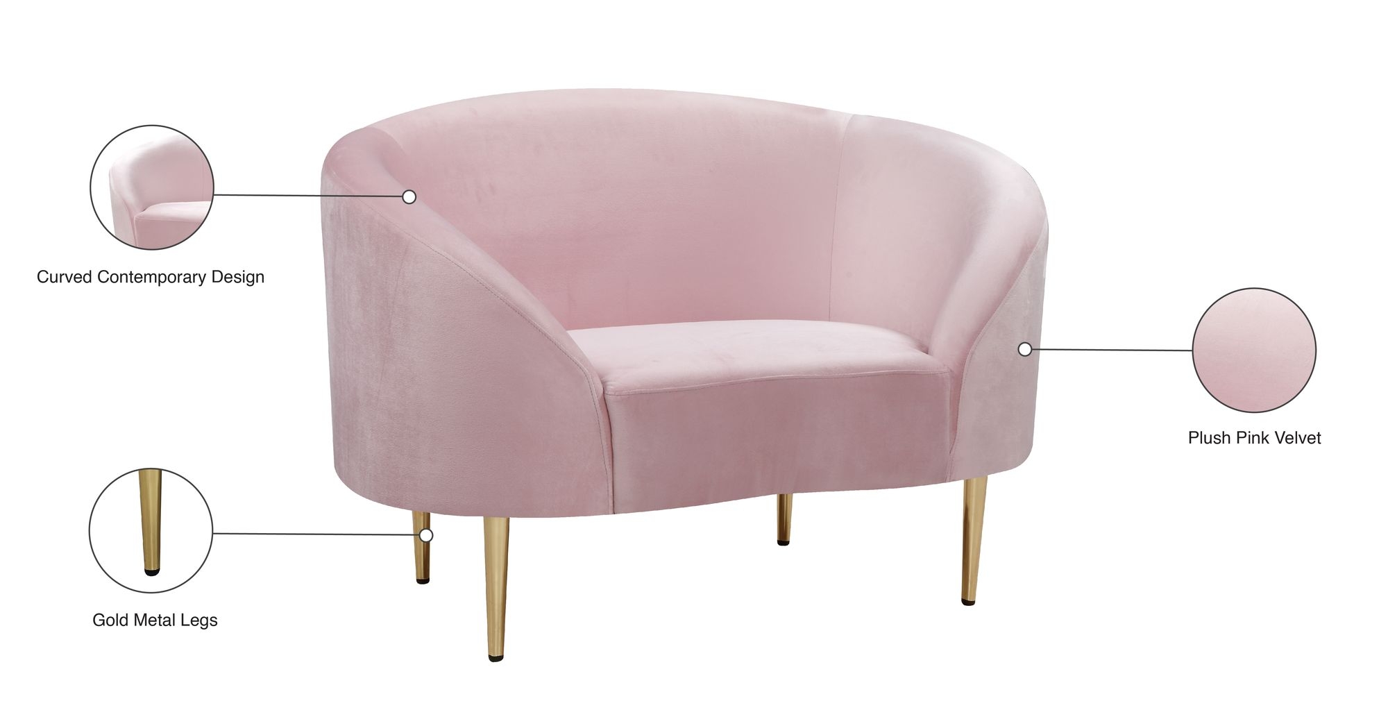 Ritz Velvet Chair