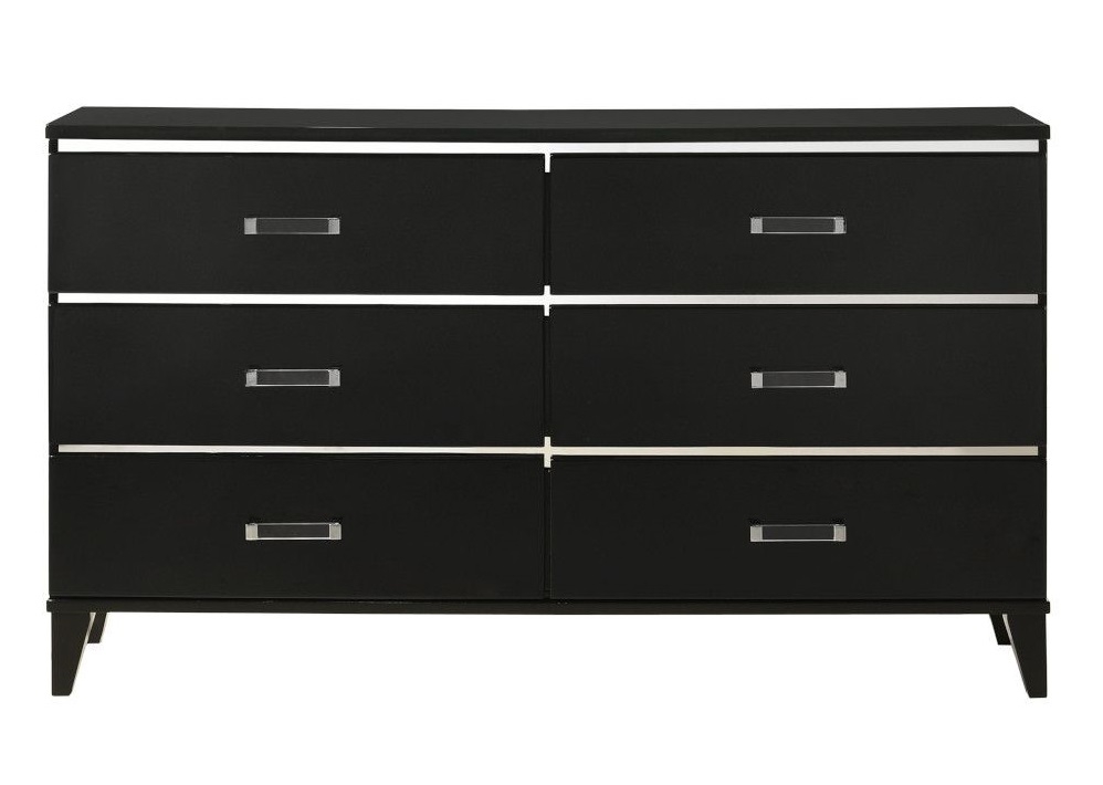 Chelsie Fabric/Wood Panel Bedroom Set