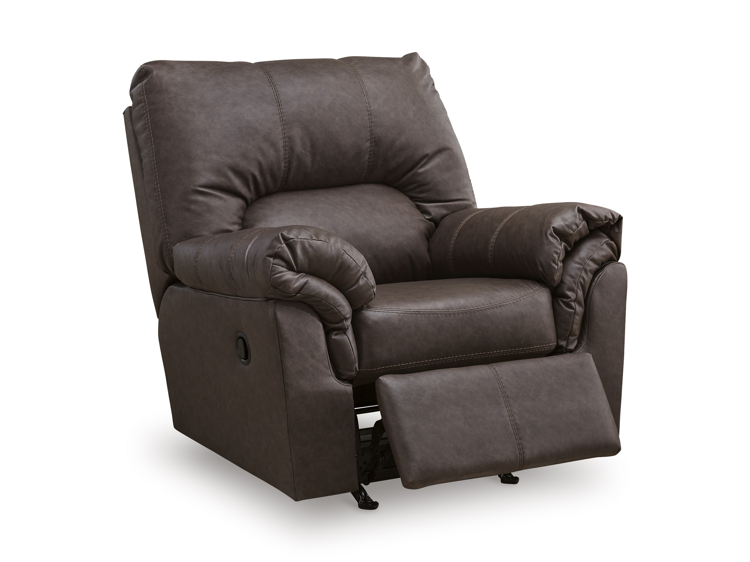 WillowBend Faux Leather Rocker Recliner