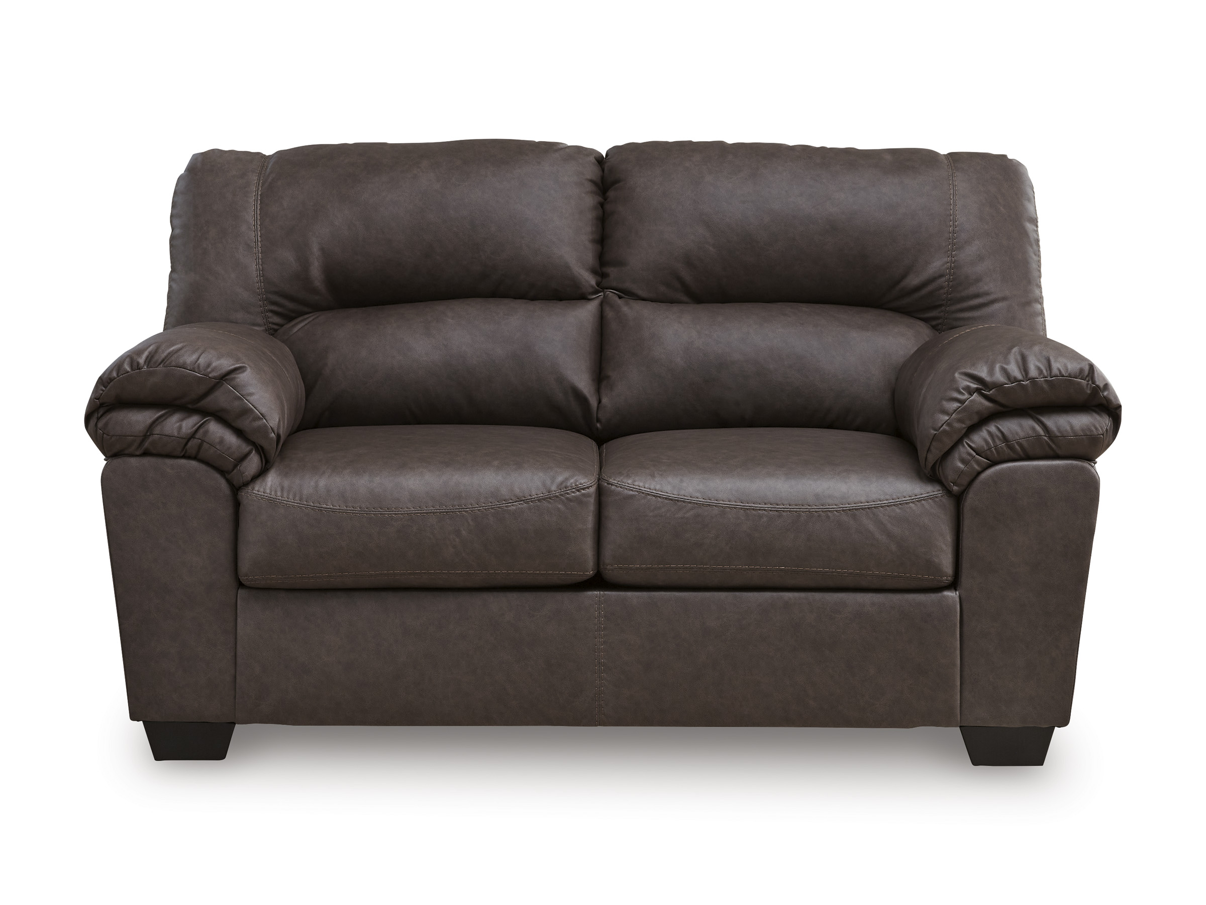 WillowBend Faux Leather Loveseat