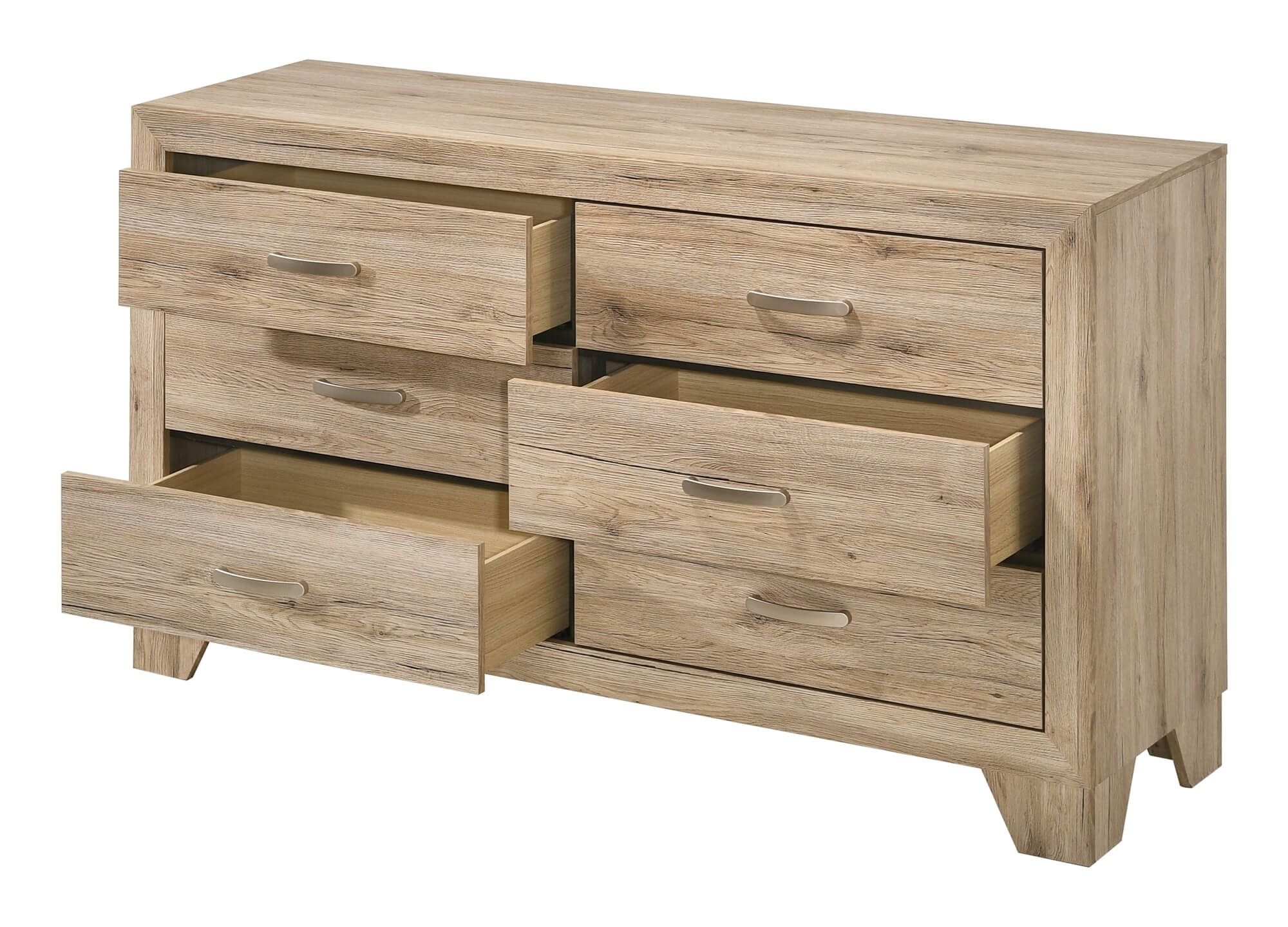 Miquell Wood Veneer/Wood Dresser