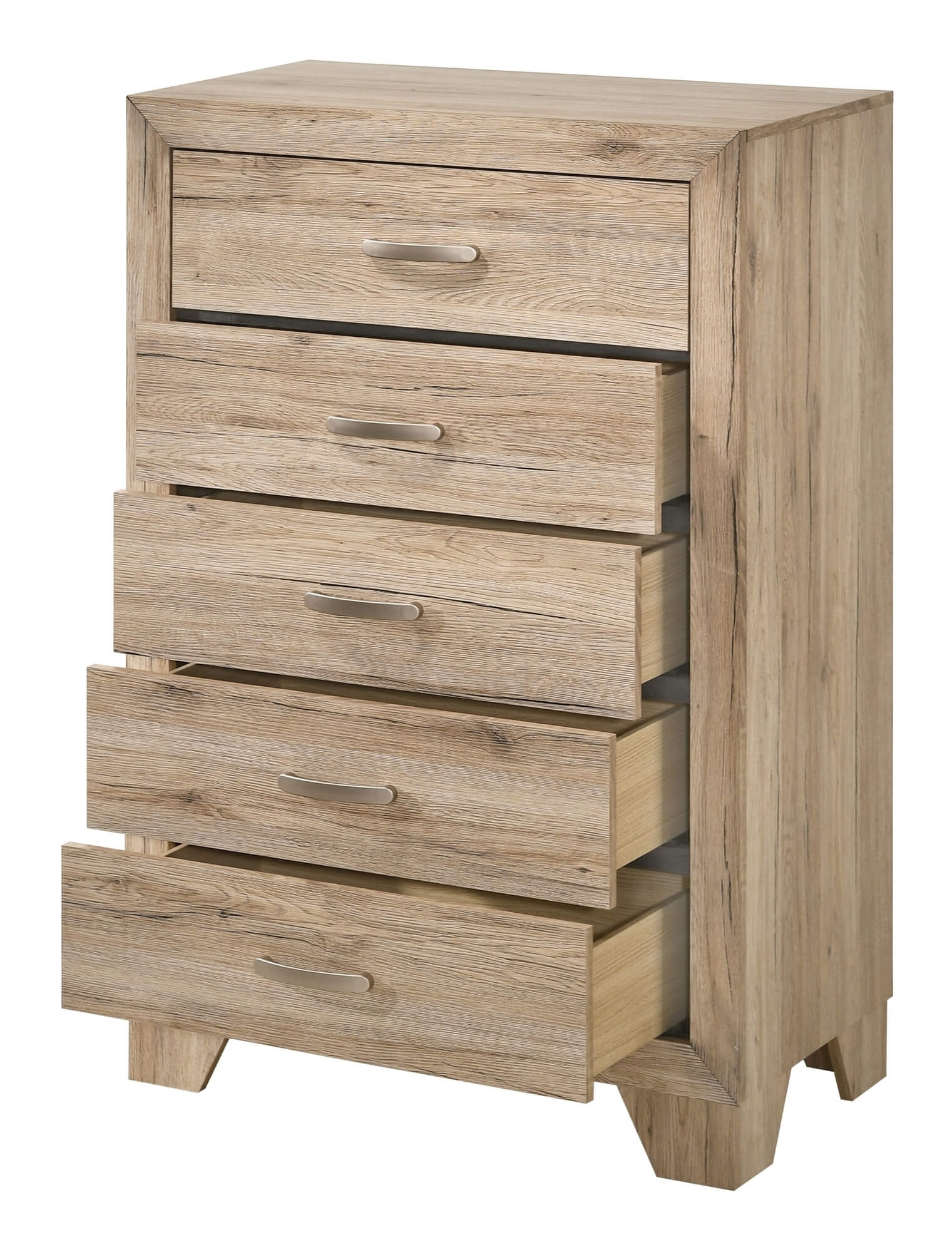 Luster White 6-Drawer Chest