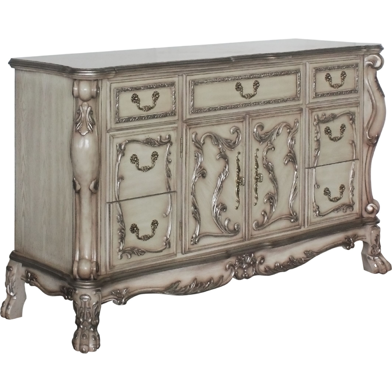 Dresden 7-Drawer 2-Door Dresser