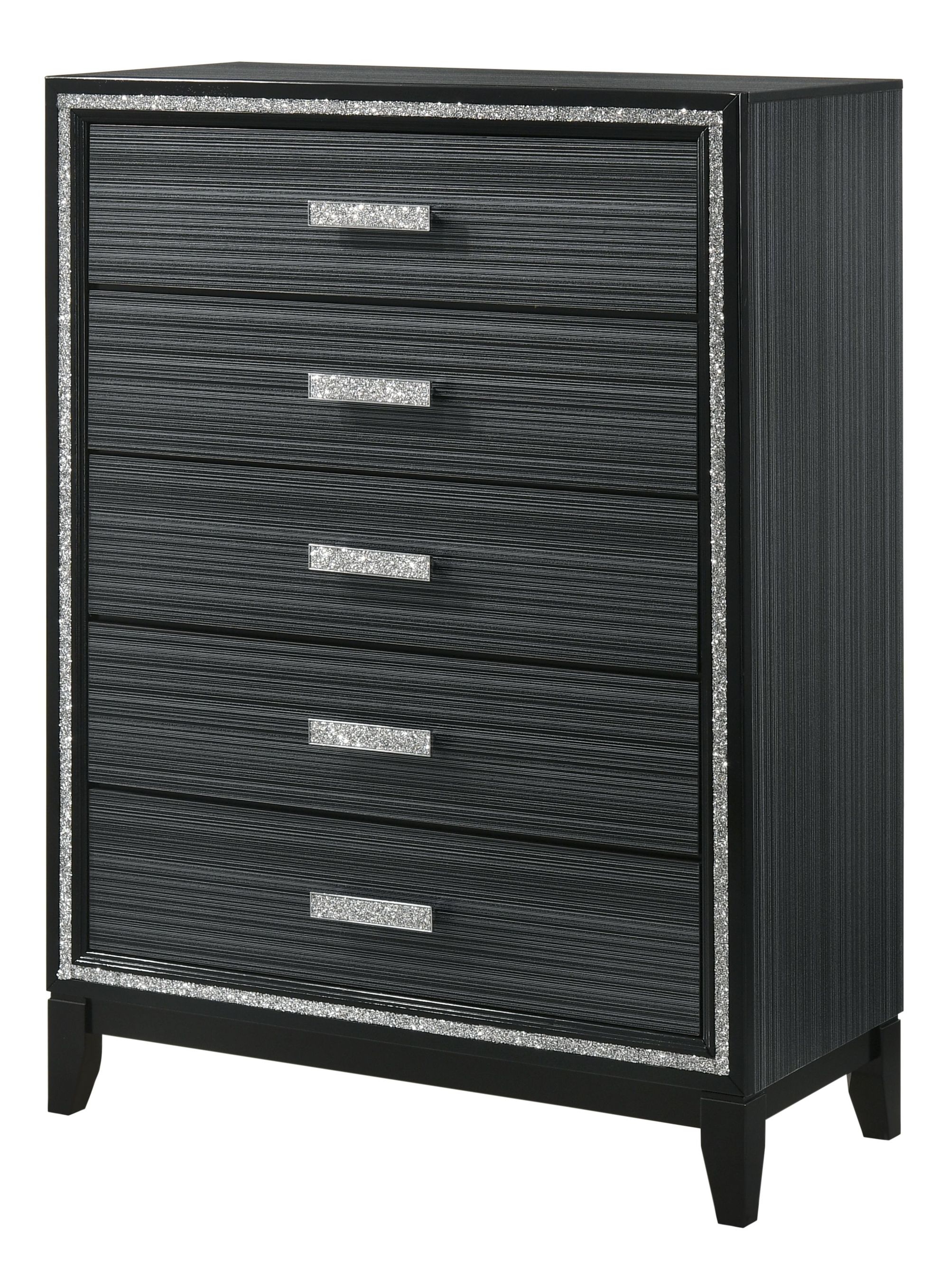 Haiden Wood Chest w/5 Drawers