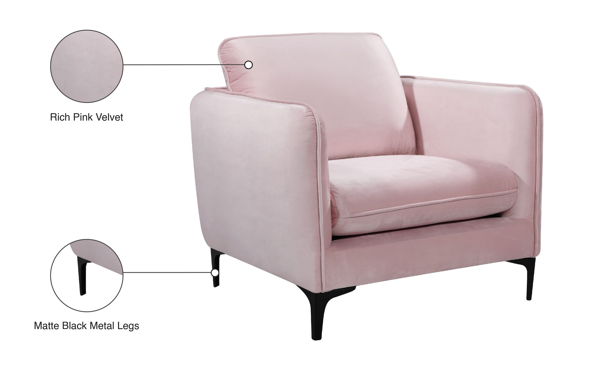 Poppy Velvet Chair