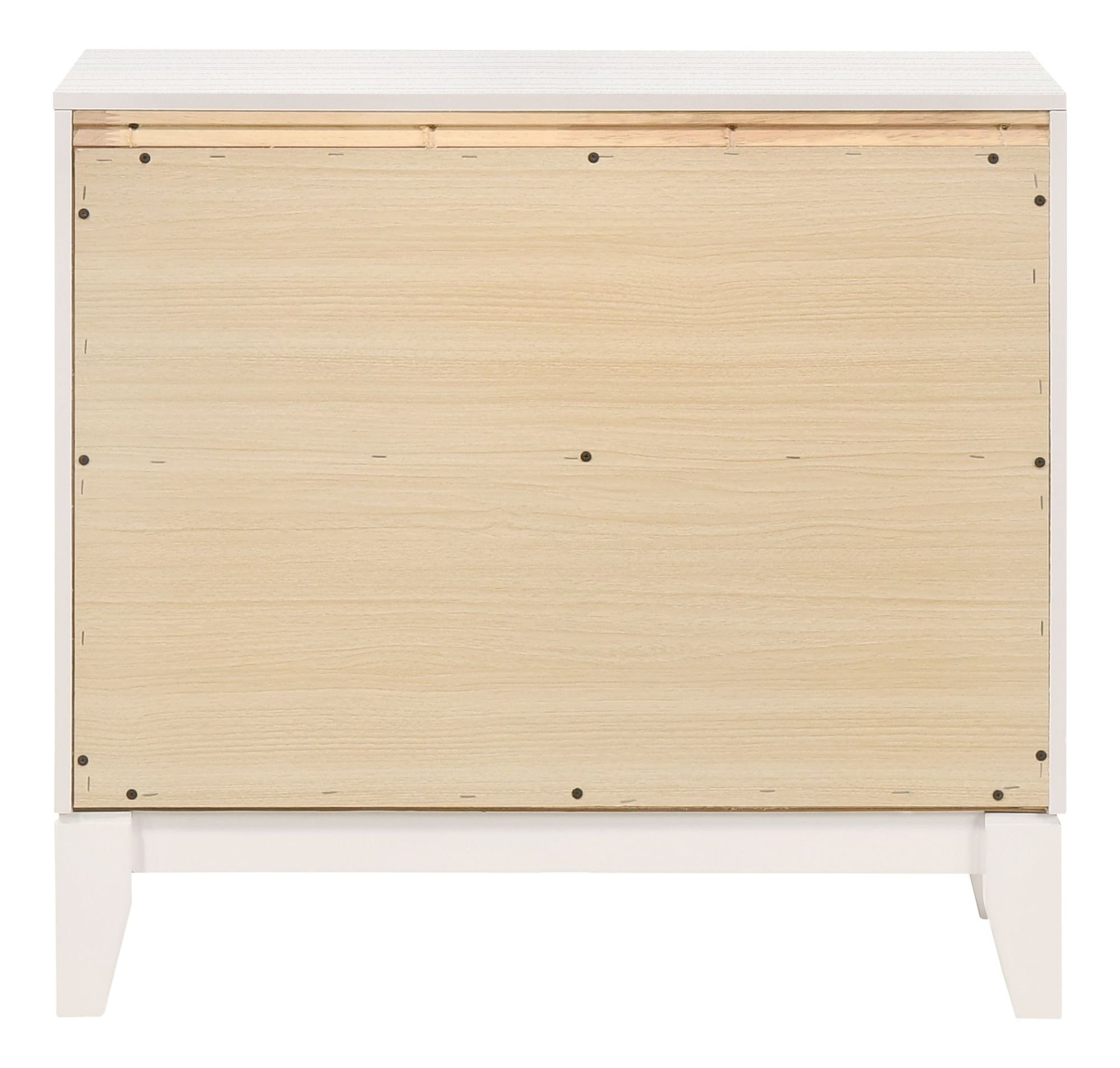 Haiden Wood Nightstand w/2 Drawers
