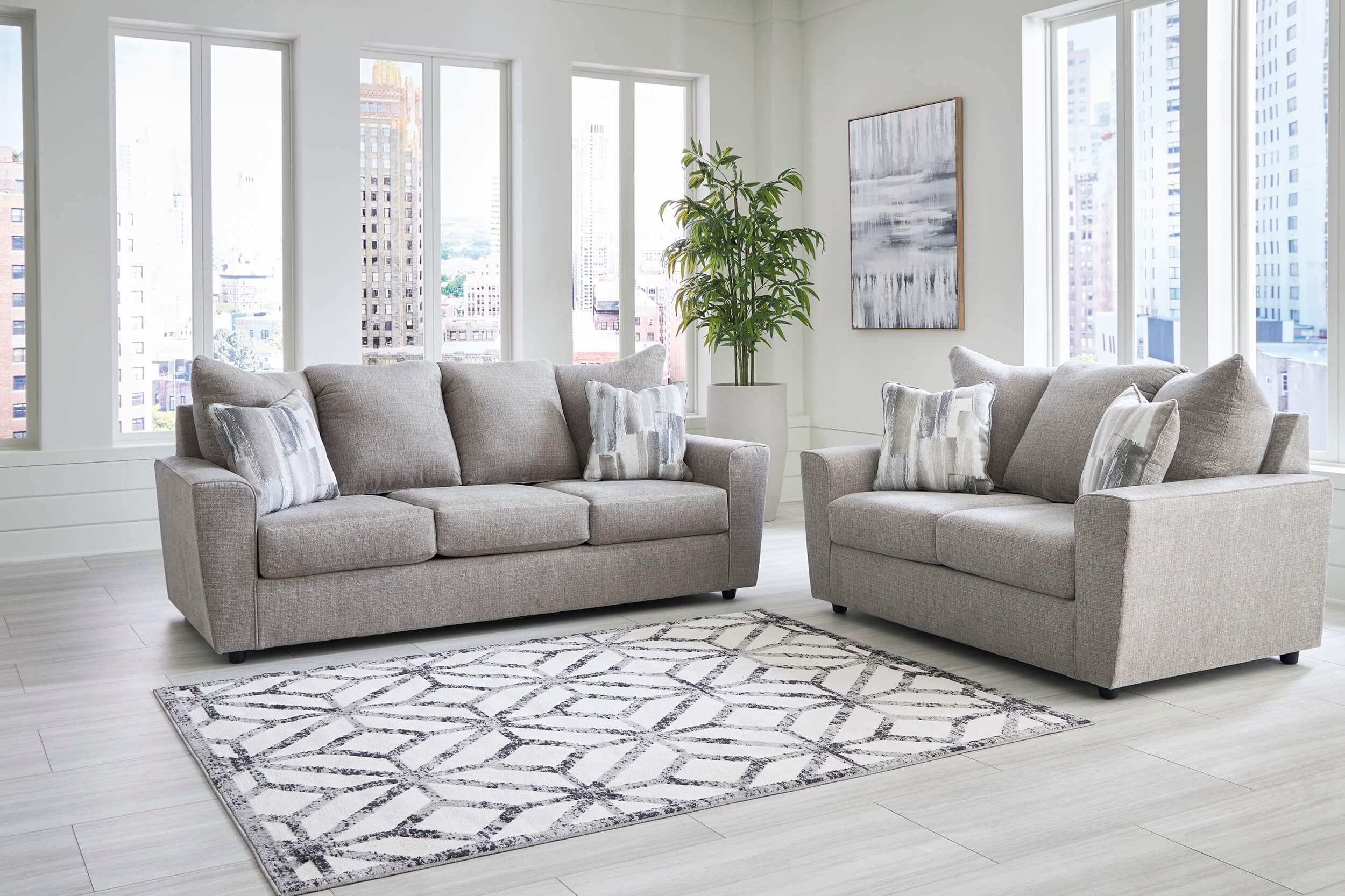 Stairatt Sofa And Loveseat by Ashley Furniture