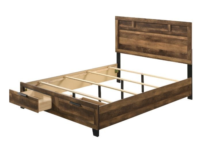 Morales Wood Storage Panel Bedroom Set