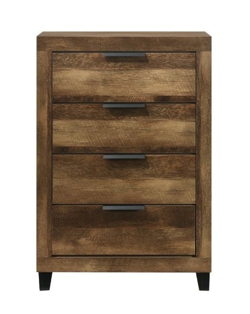 Morales Wood Panel Bedroom Set