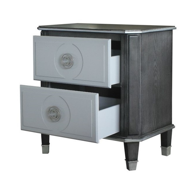 House Beatrice Fabric/Wood Panel Bedroom Set