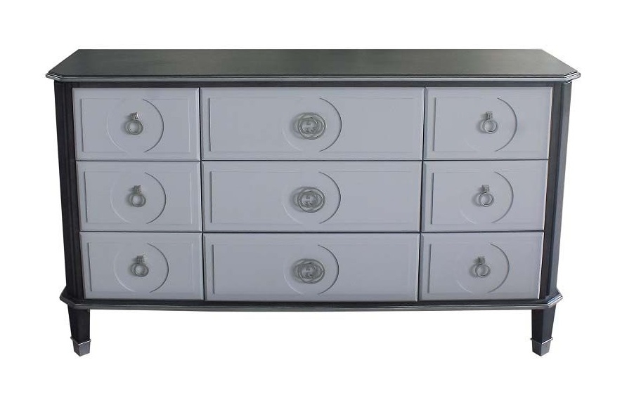 House Beatrice Fabric/Wood Panel Bedroom Set