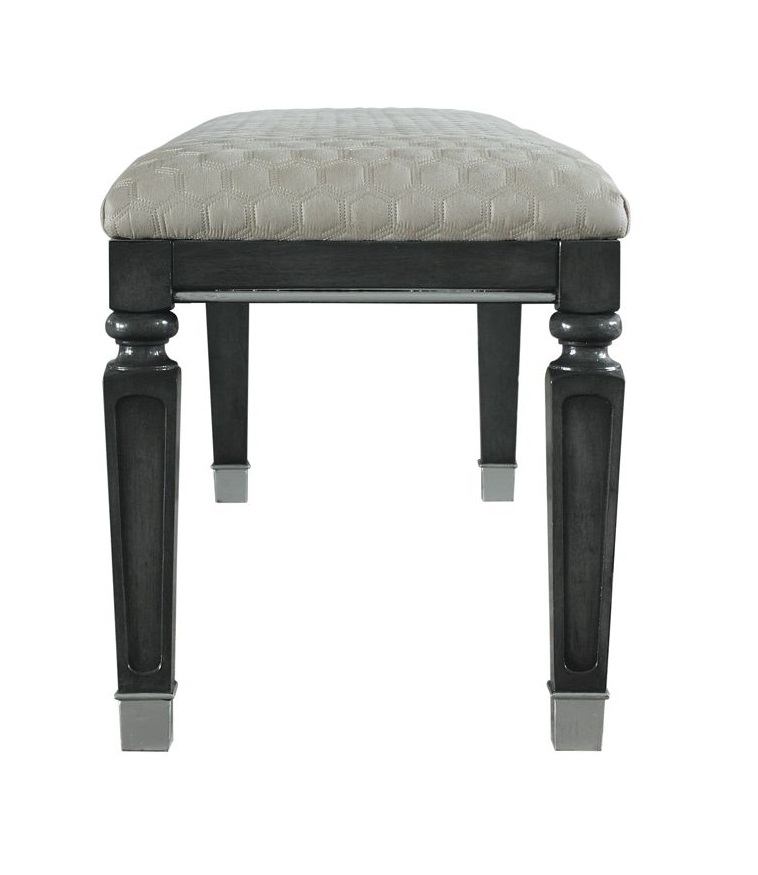 House Beatrice Fabric/Wood Bench