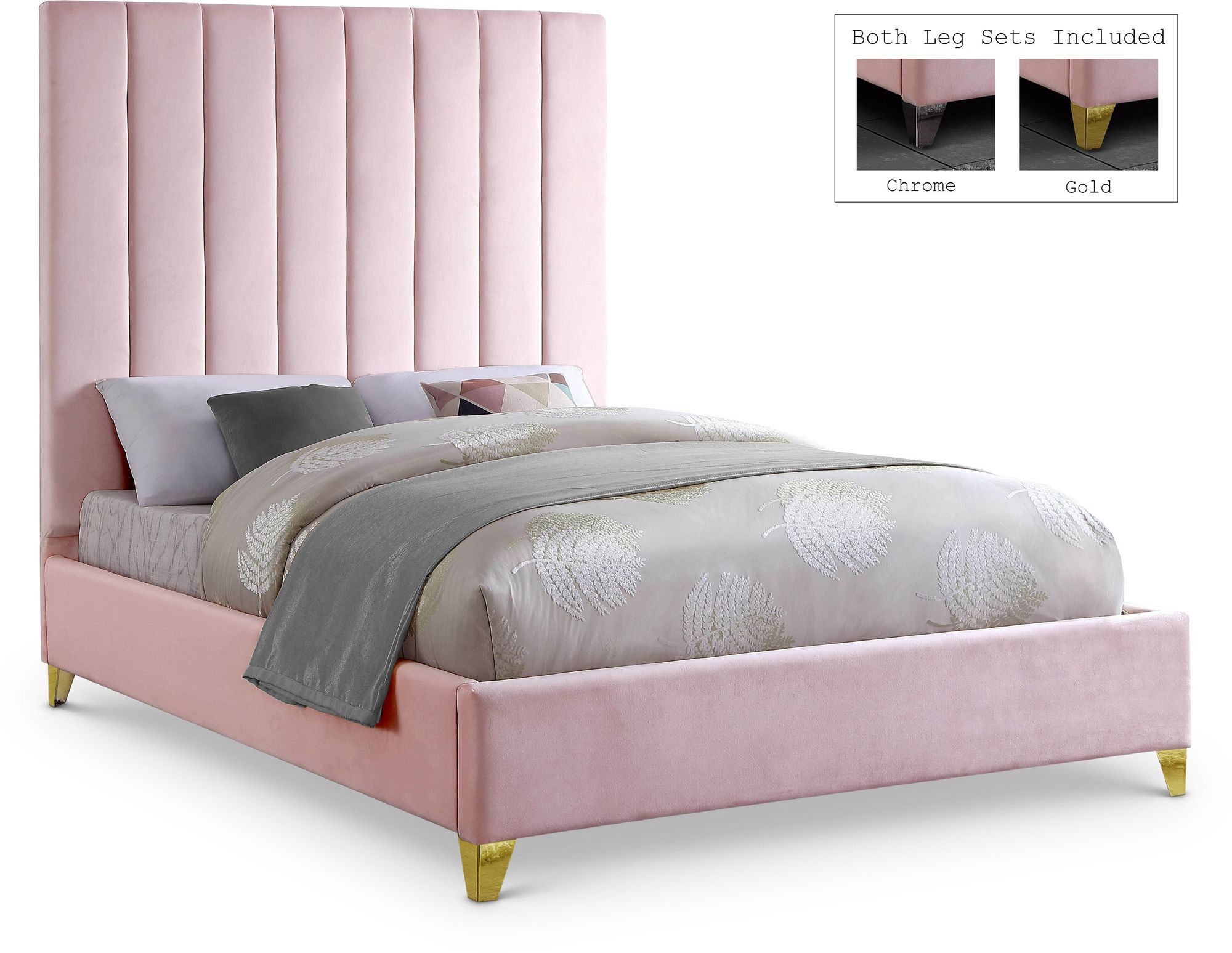 Via Velvet Bed