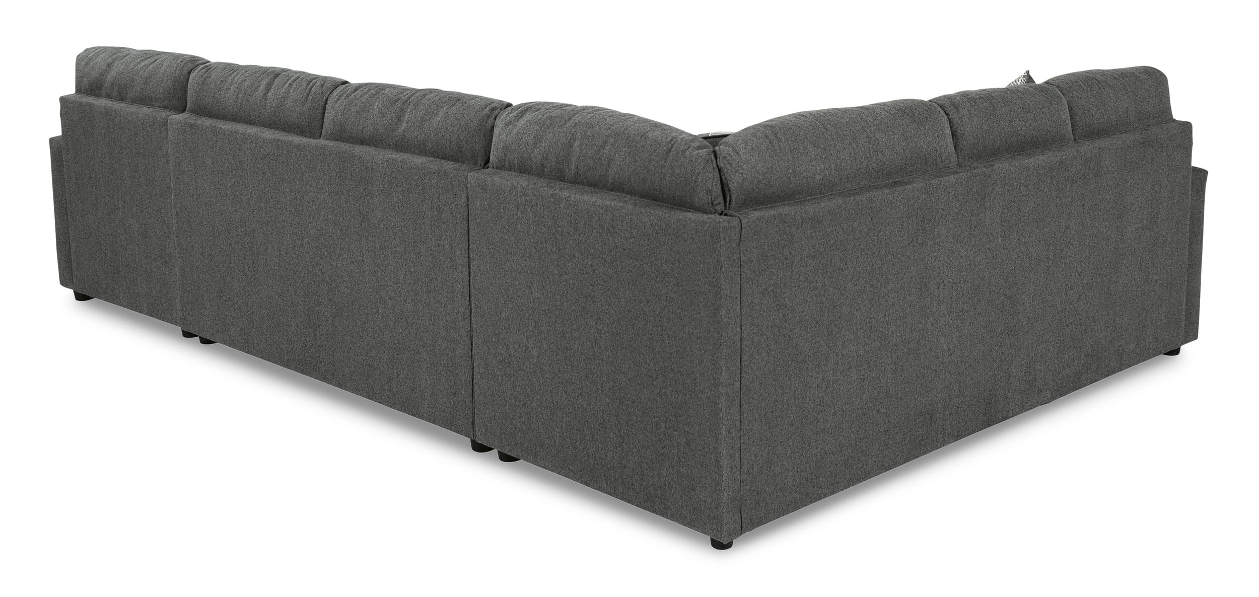 Edenfield 3-Piece Polyester U-Shaped Sectional Sofa w/Right Arm Chaise Facing