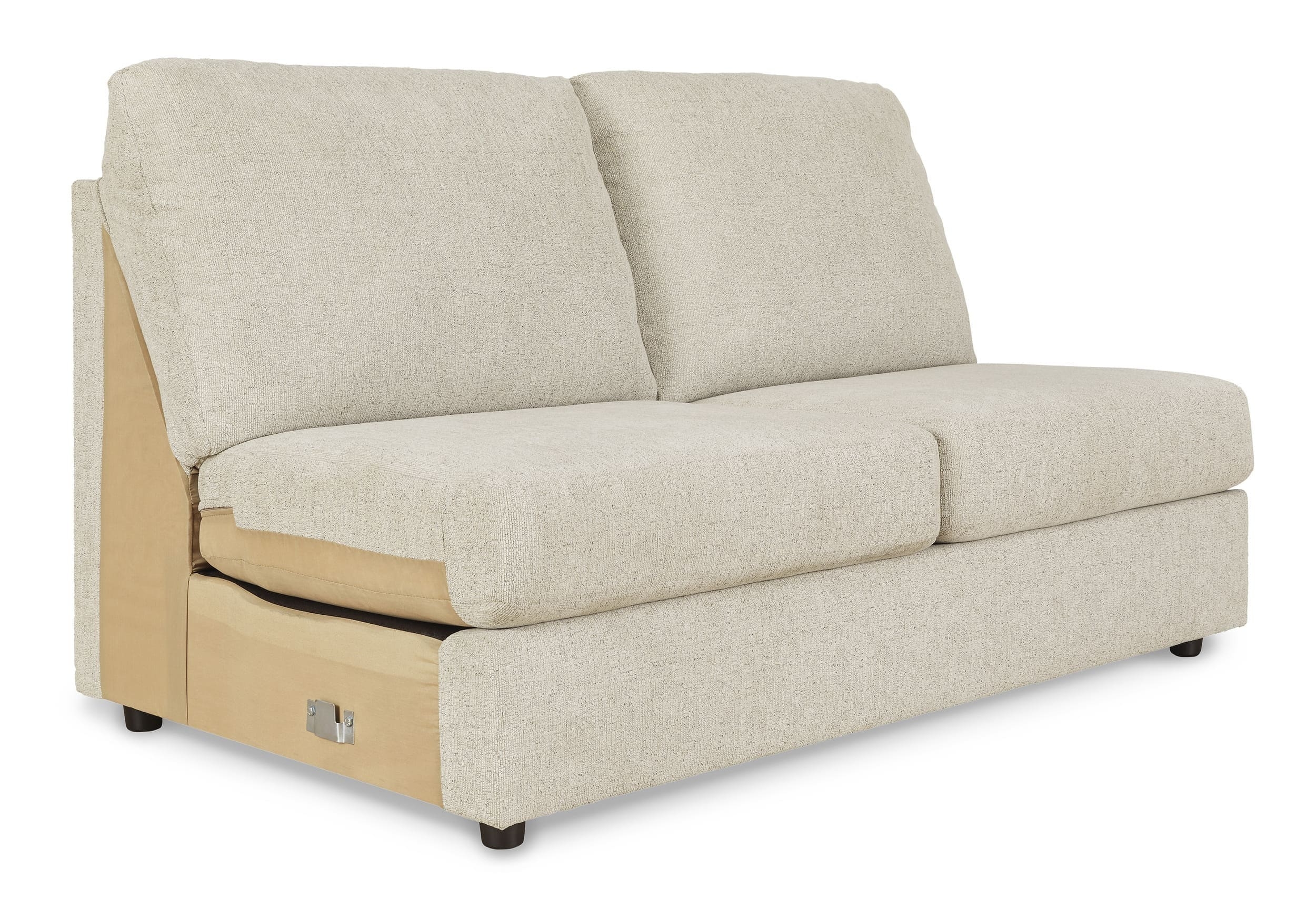 Edenfield 3-Piece Polyester U-Shaped Sectional Sofa w/Right Arm Chaise Facing