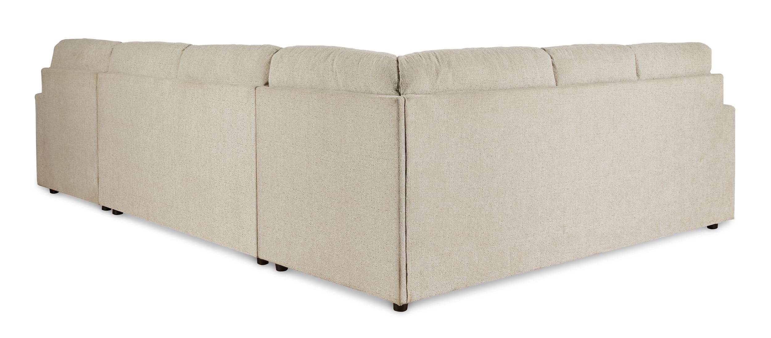Edenfield 3-Piece Polyester U-Shaped Sectional Sofa w/Right Arm Chaise Facing