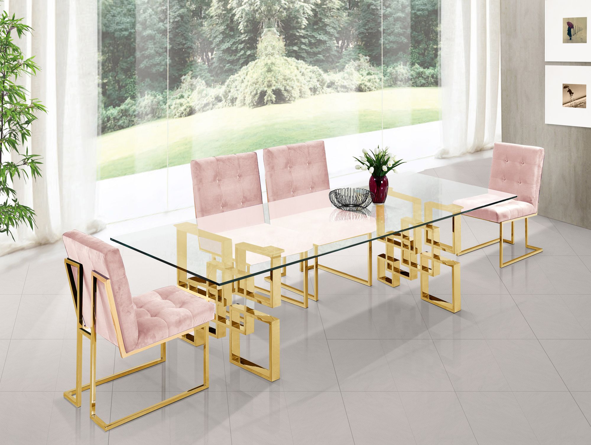 Pierre Velvet Dining Chair