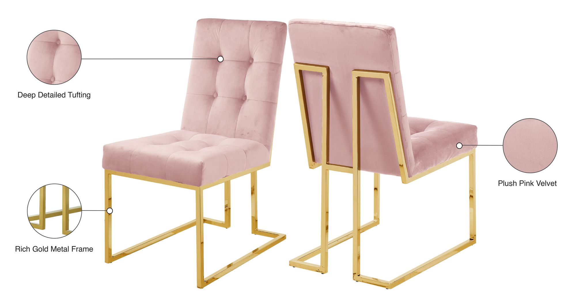 Pierre Velvet Dining Chair