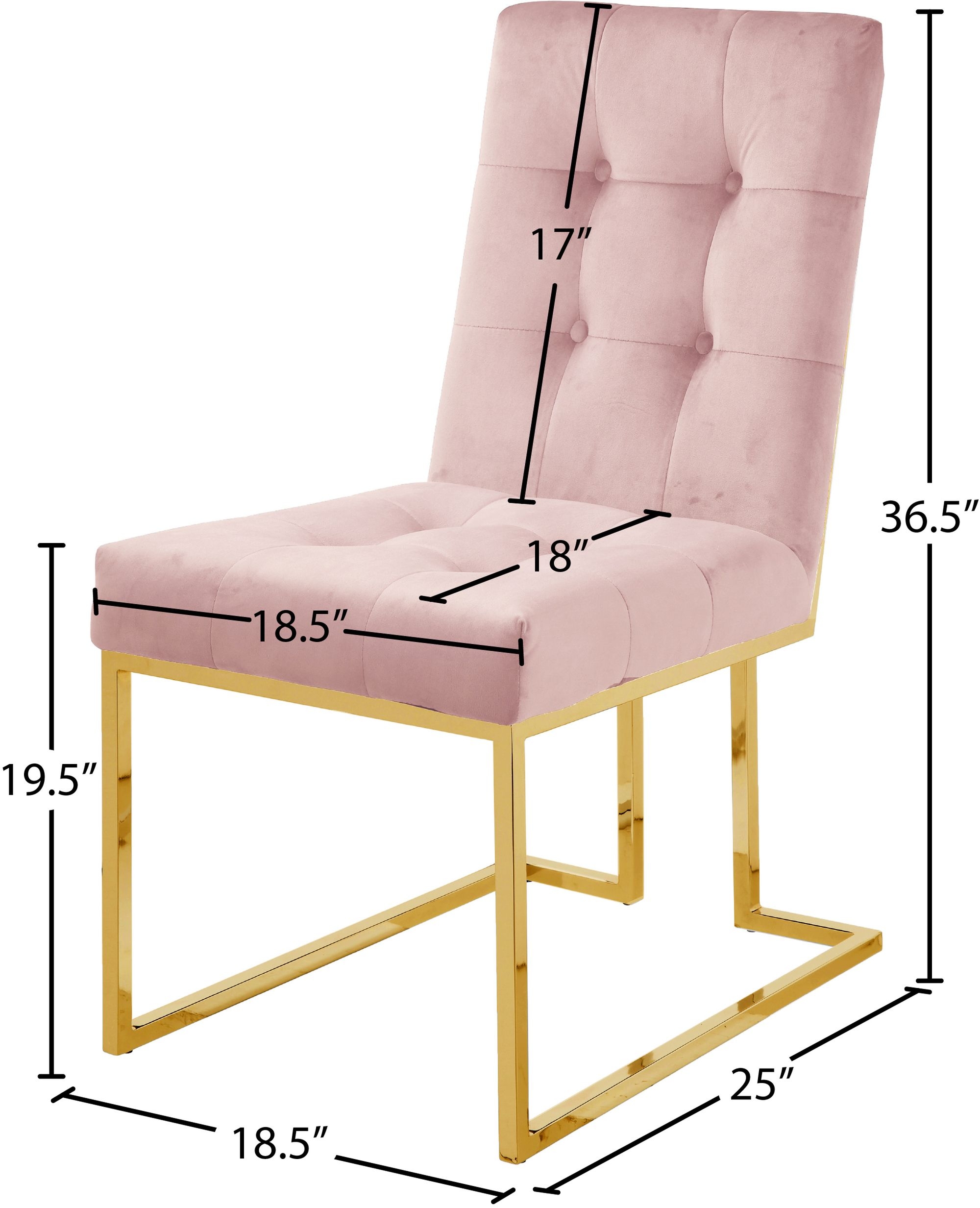 Pierre Velvet Dining Chair