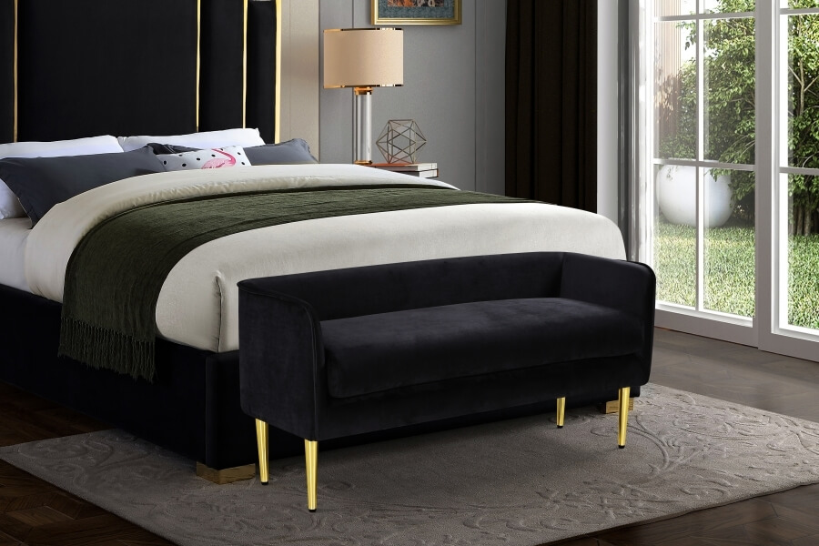 Audrey Velvet Bench