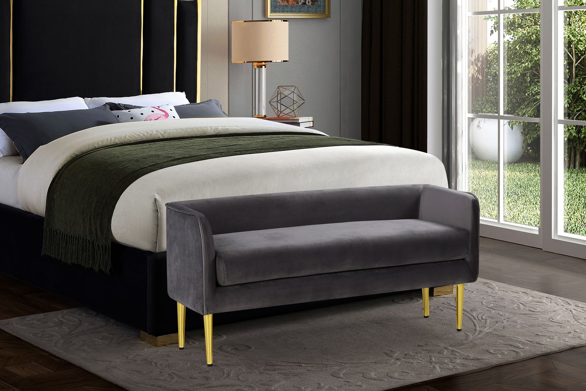 Audrey Velvet Bench