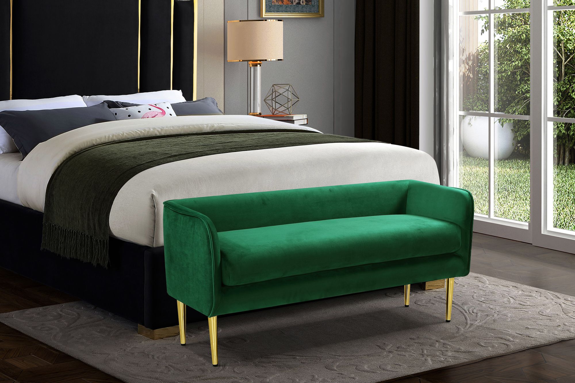 Audrey Velvet Bench