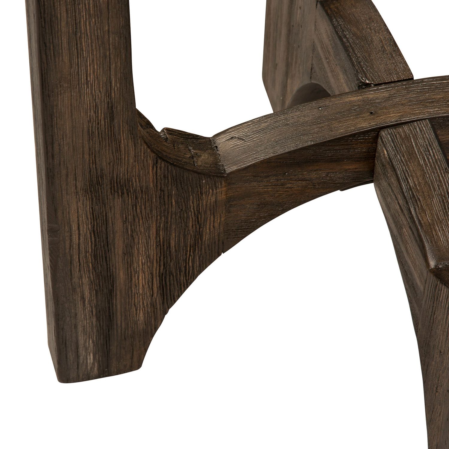 Cascade Concrete Composite Top Round Chair Side Table