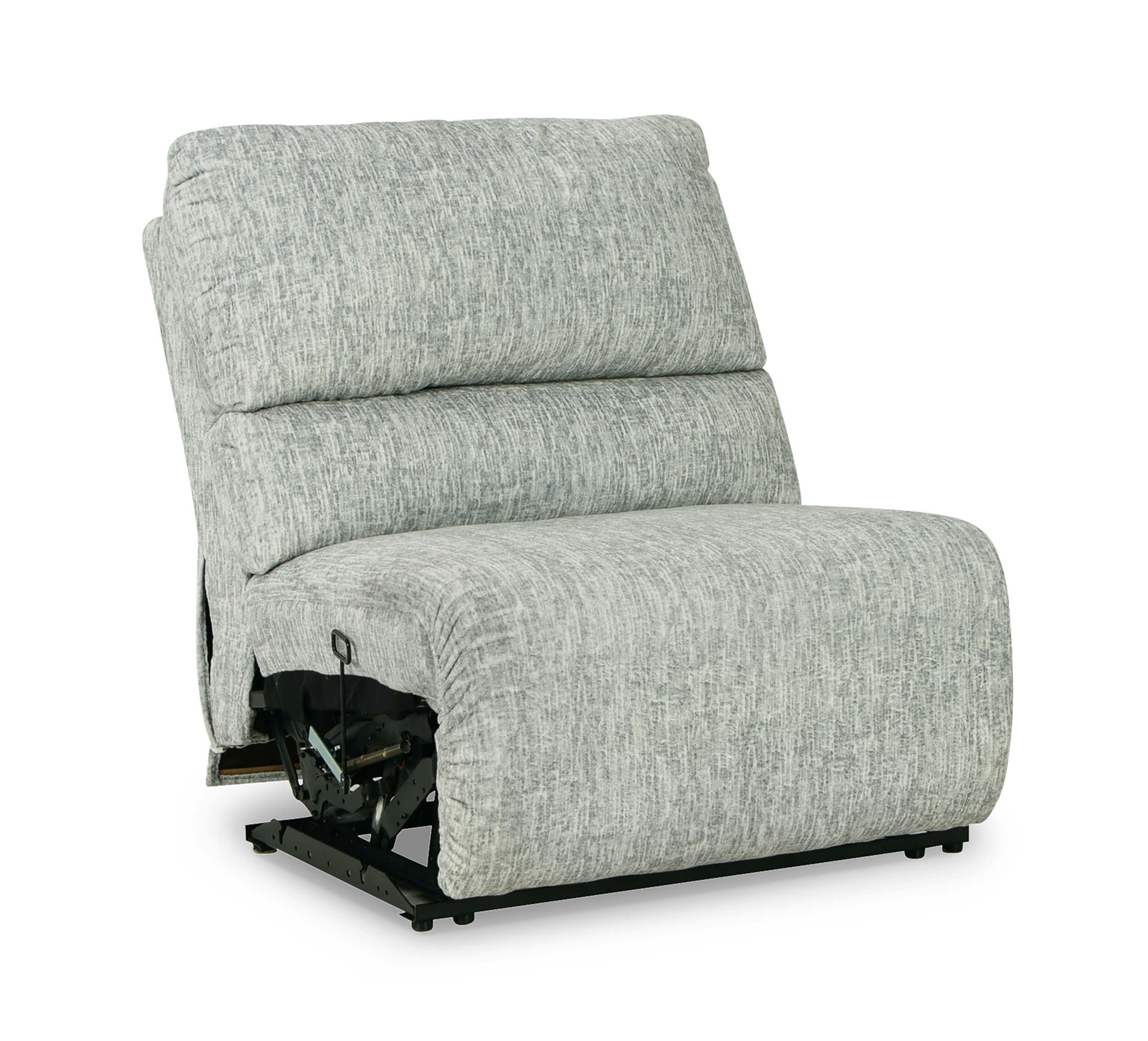 SM McClelland 6-Piece L-Shaped Fabric Reclining Sectional Sofa w/Chaise