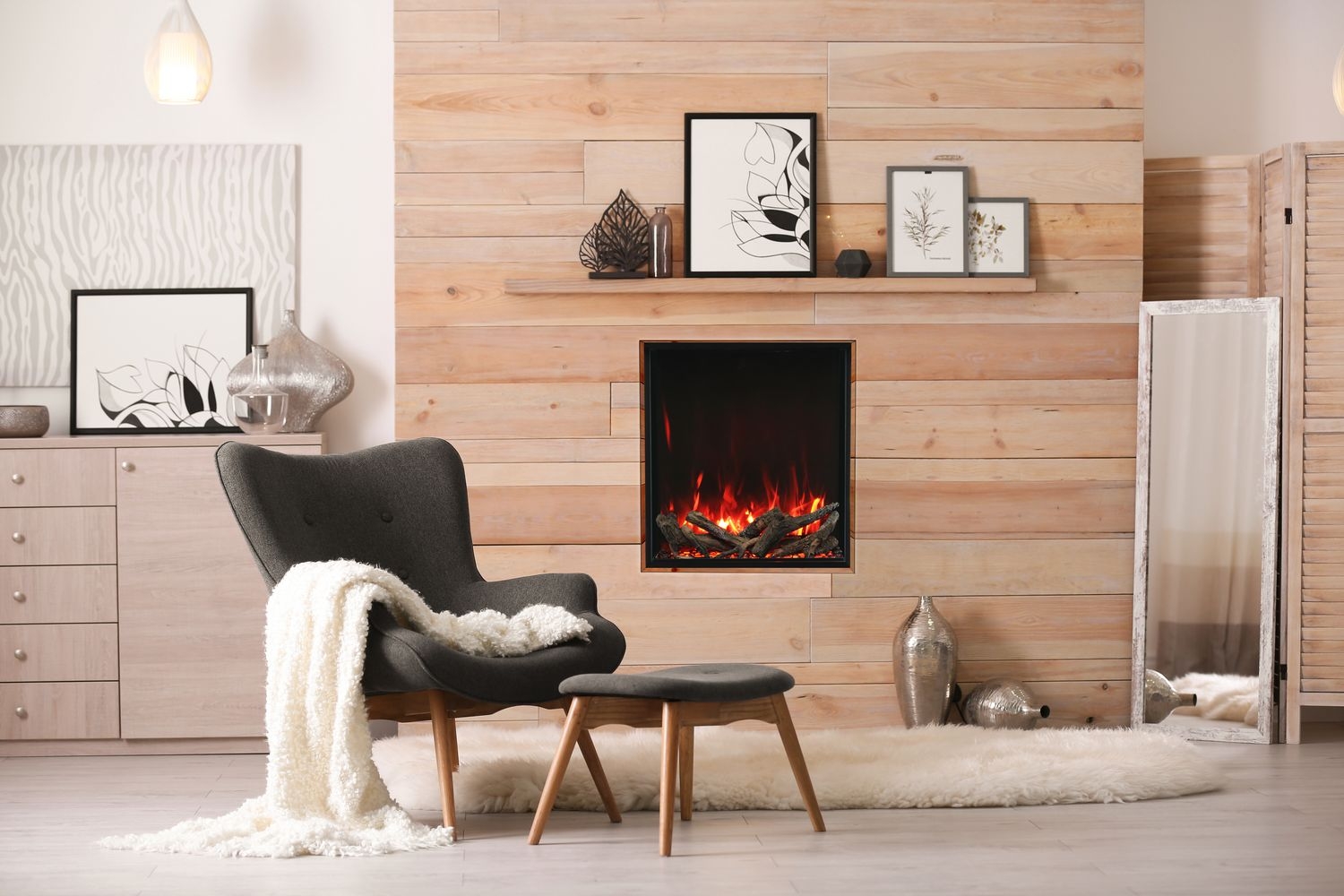 Tru View Cube 39" Electric Fireplace