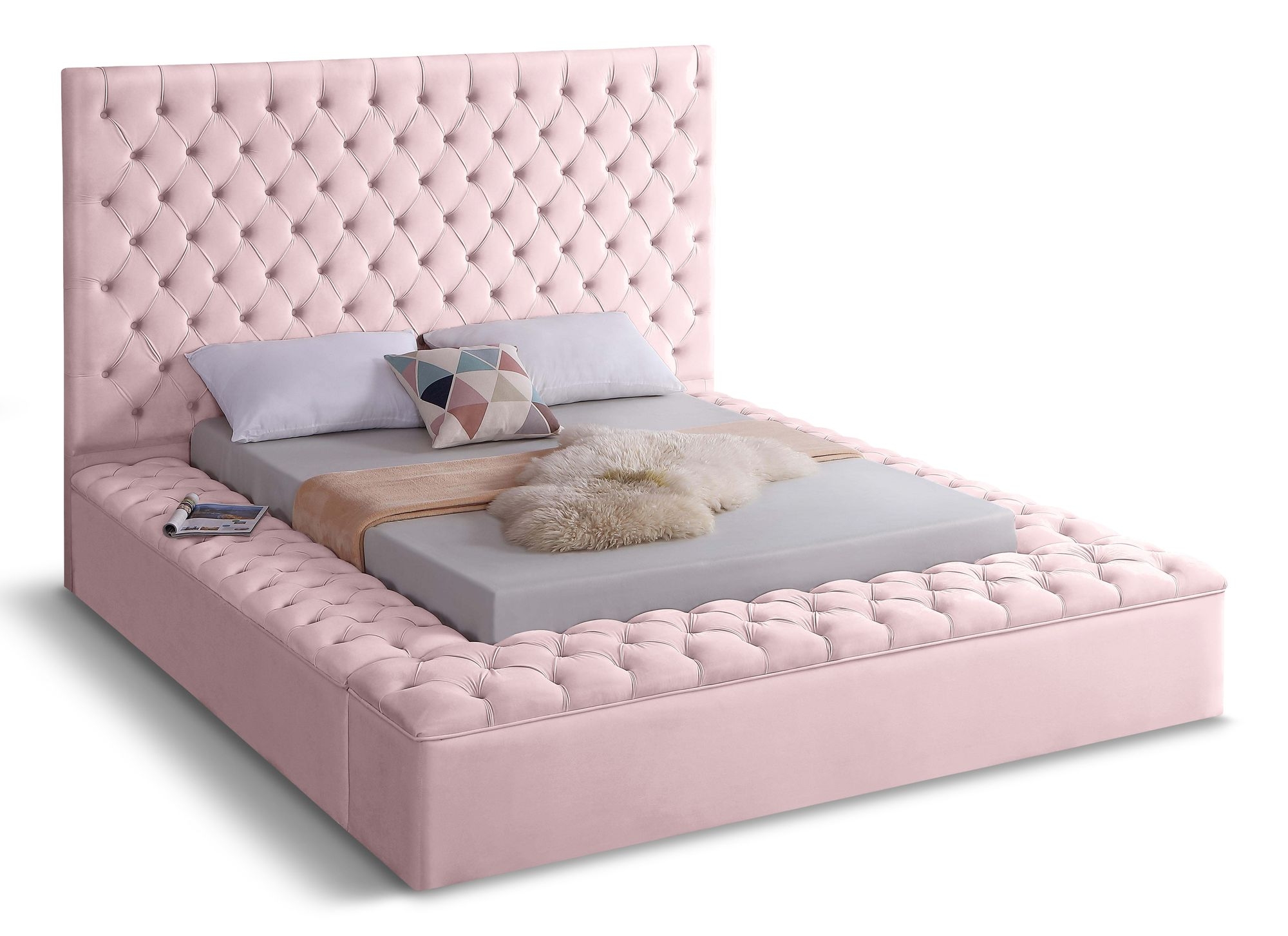 Bliss Velvet Bed