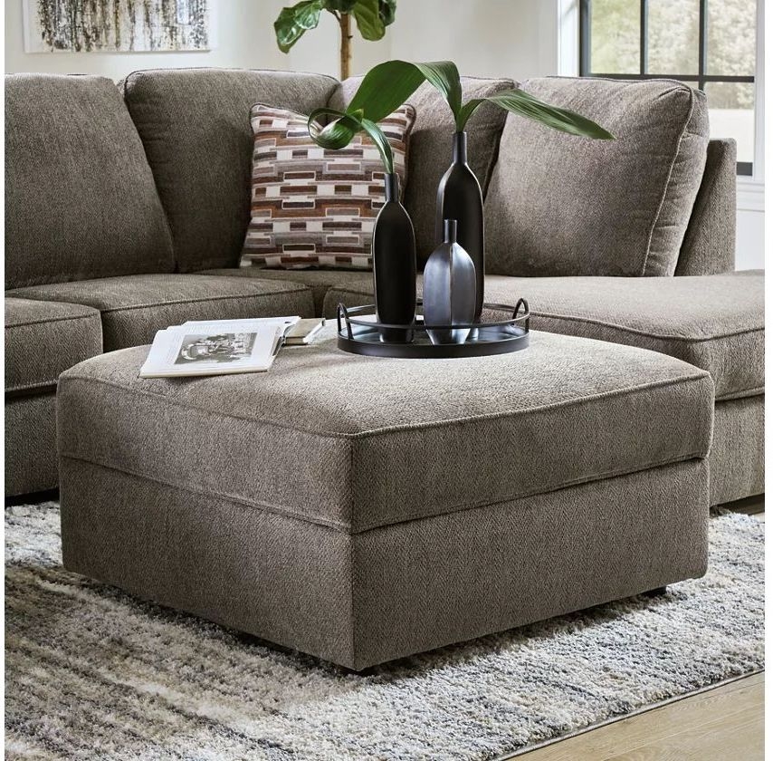 Ashley O'Phannon Polyester Fabric Sofa And Ottoman