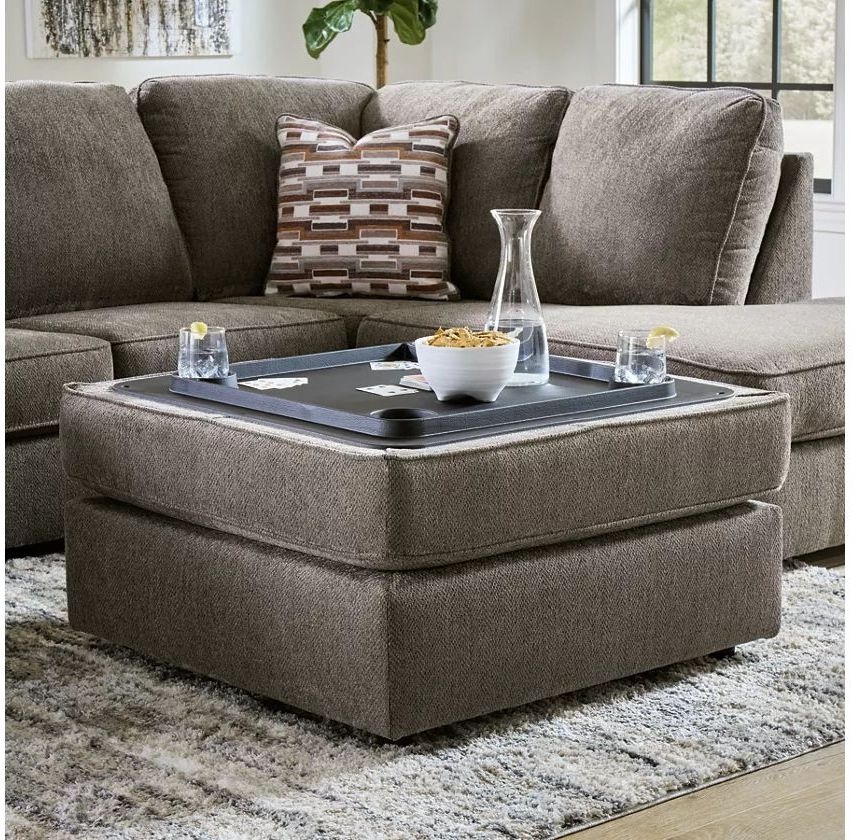 O'Phannon Fabric Sofa And Ottoman by Ashley