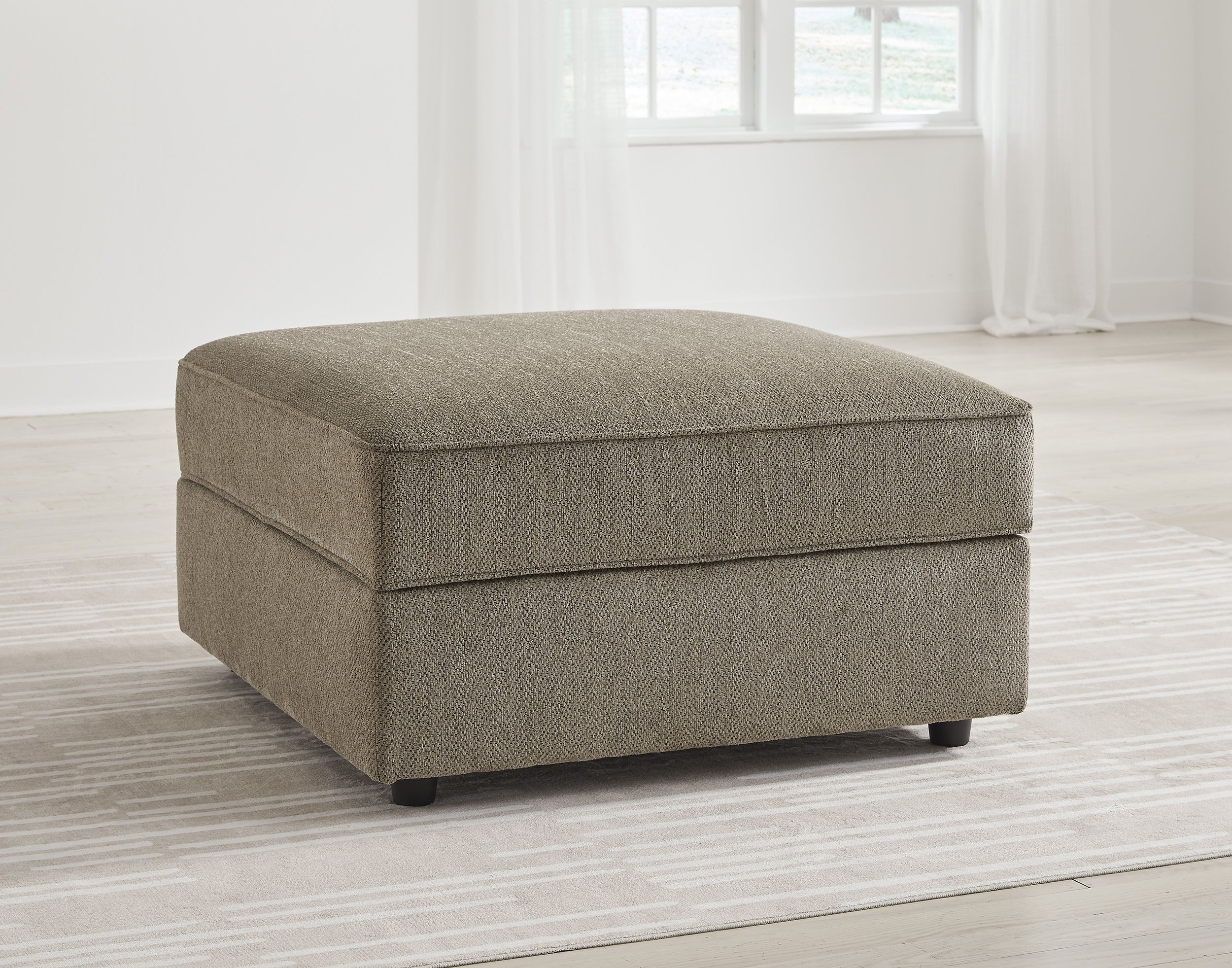 O'Phannon Fabric Storage Ottoman
