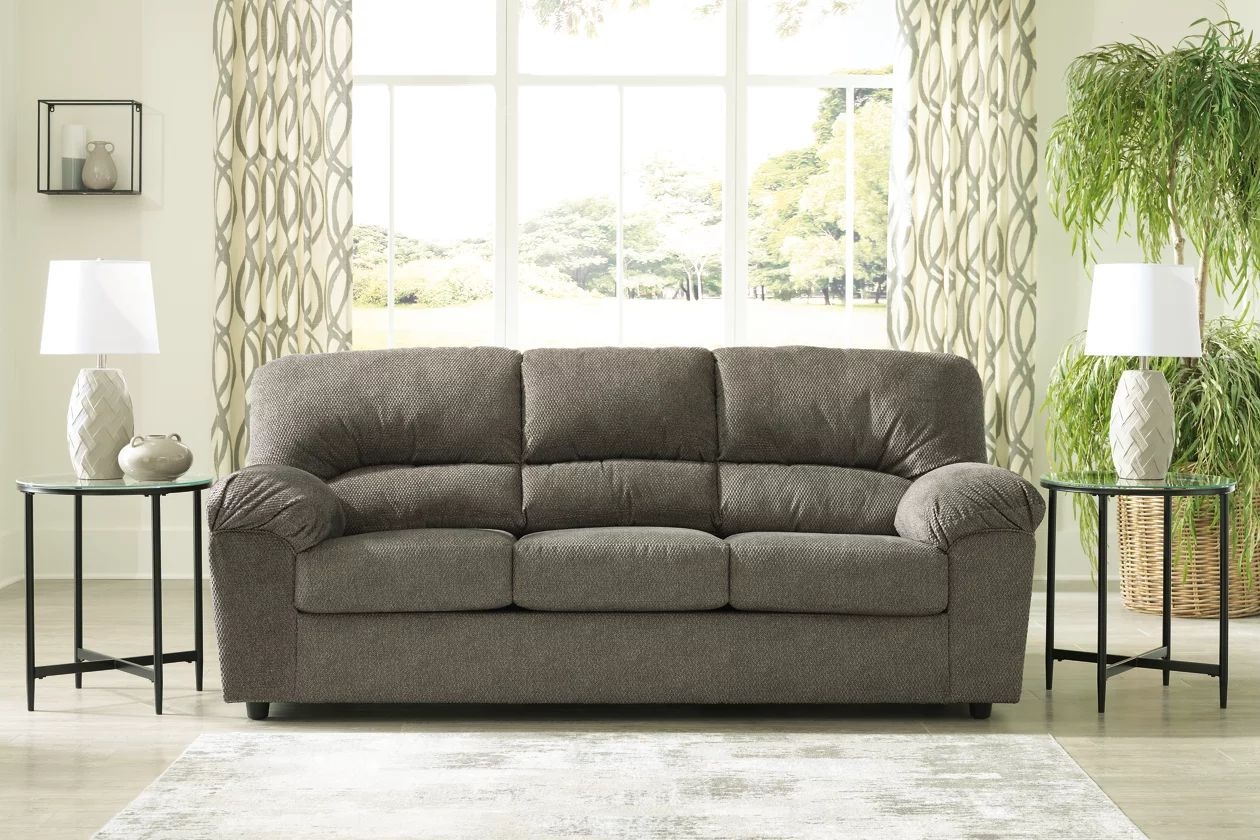 Norlou Polyester Fabric Sofa