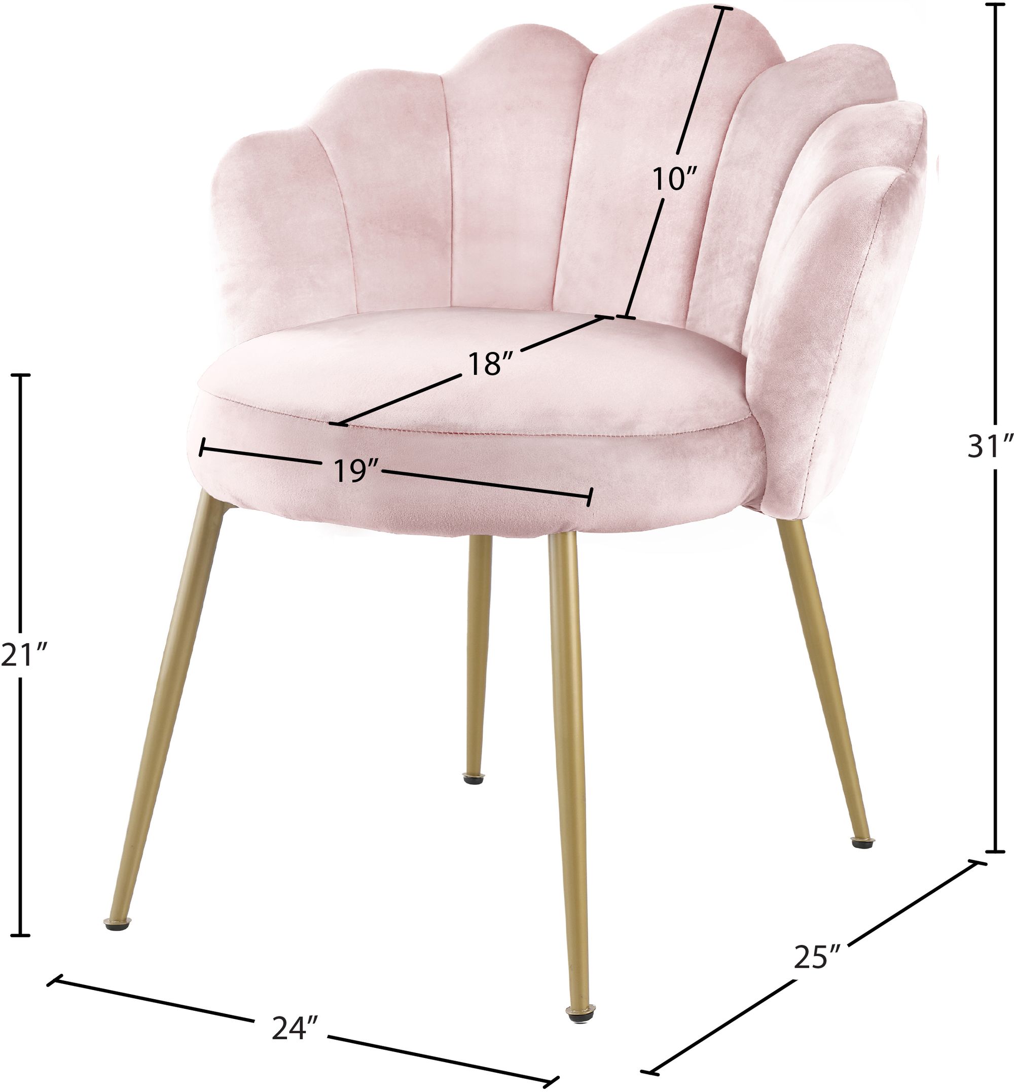 Claire Velvet Dining Chair