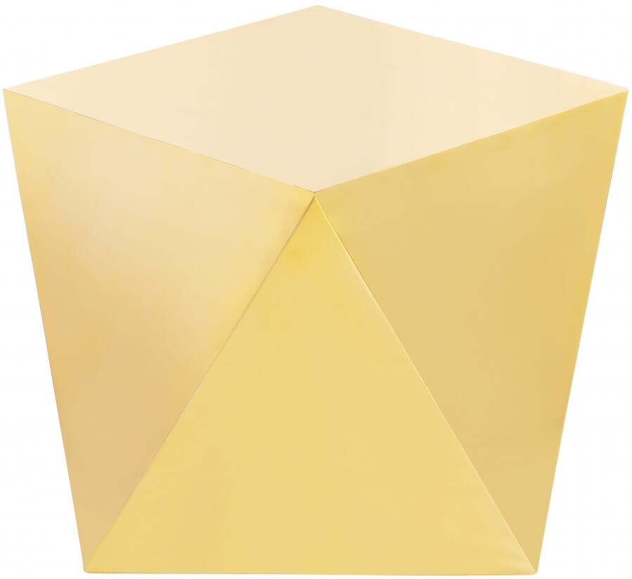 Gemma 20" Diamond Steel End Table
