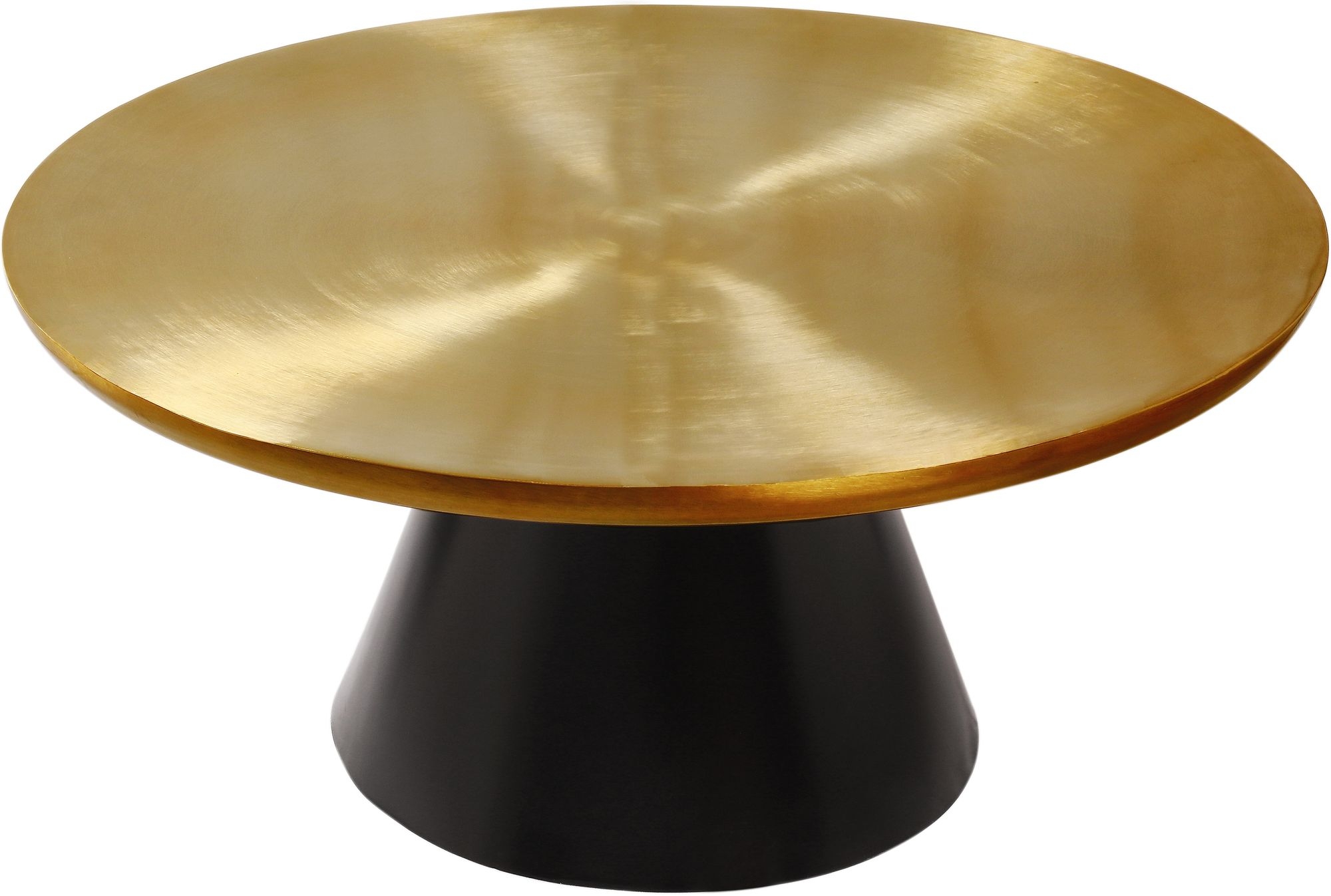 Martini 36" Round Stainless Steel Coffee Table